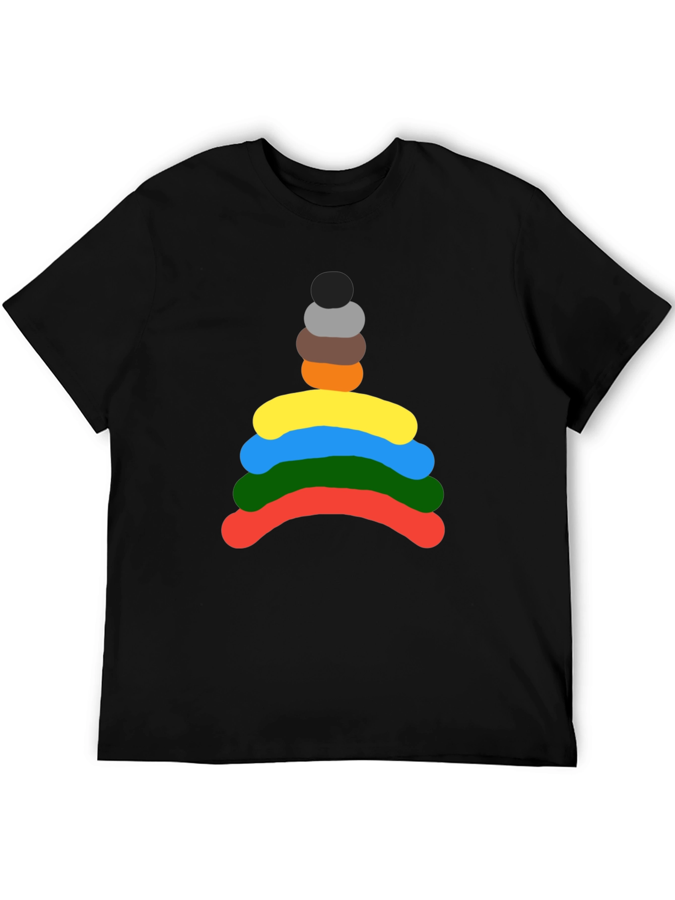 Funky Colorful Circles T-Shirt