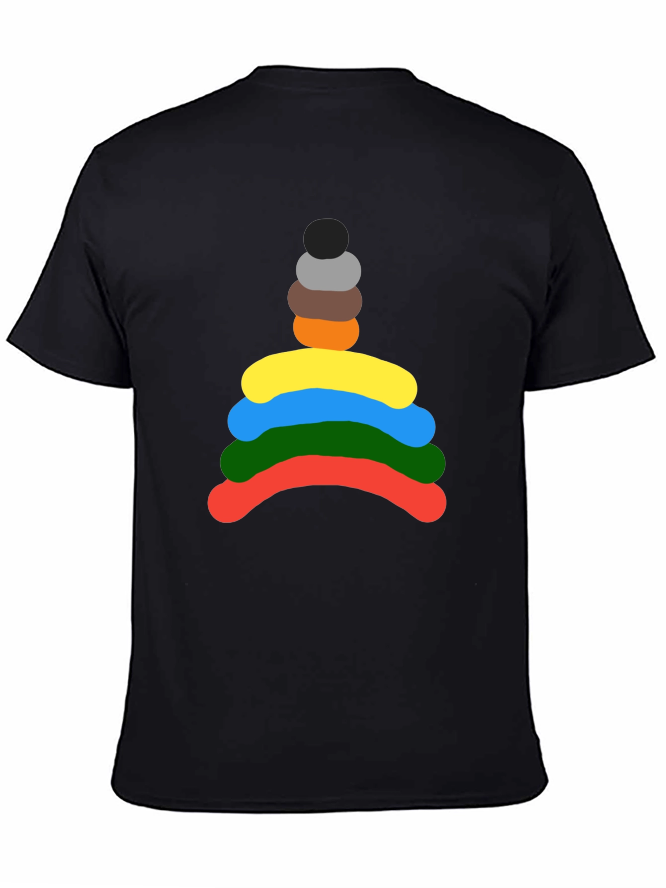 Funky Colorful Circles T-Shirt