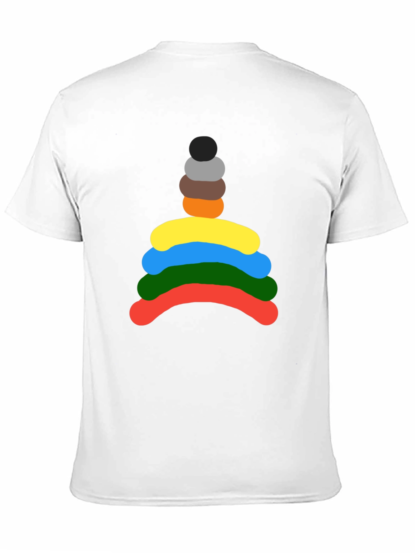Funky Colorful Circles T-Shirt