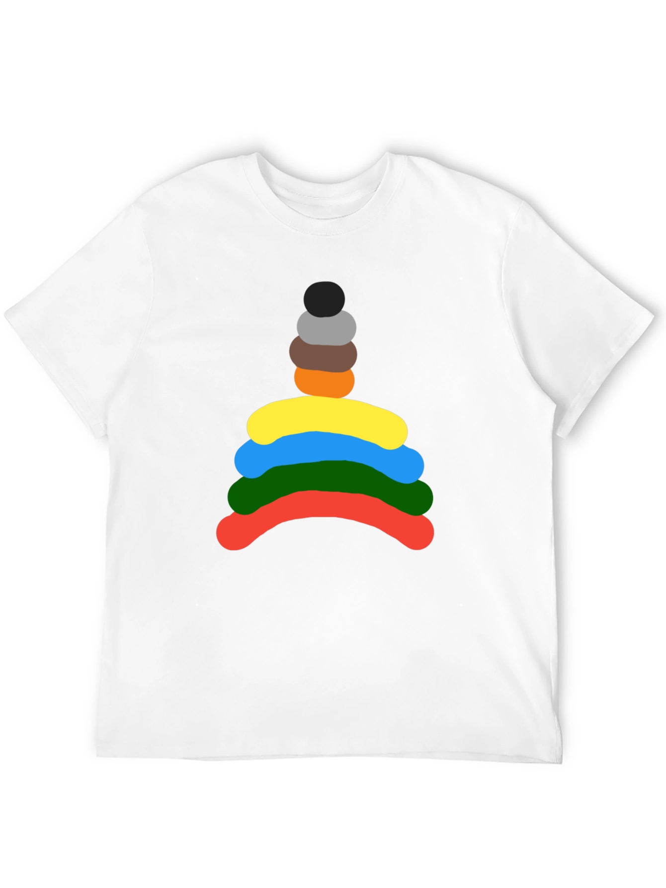 Funky Colorful Circles T-Shirt