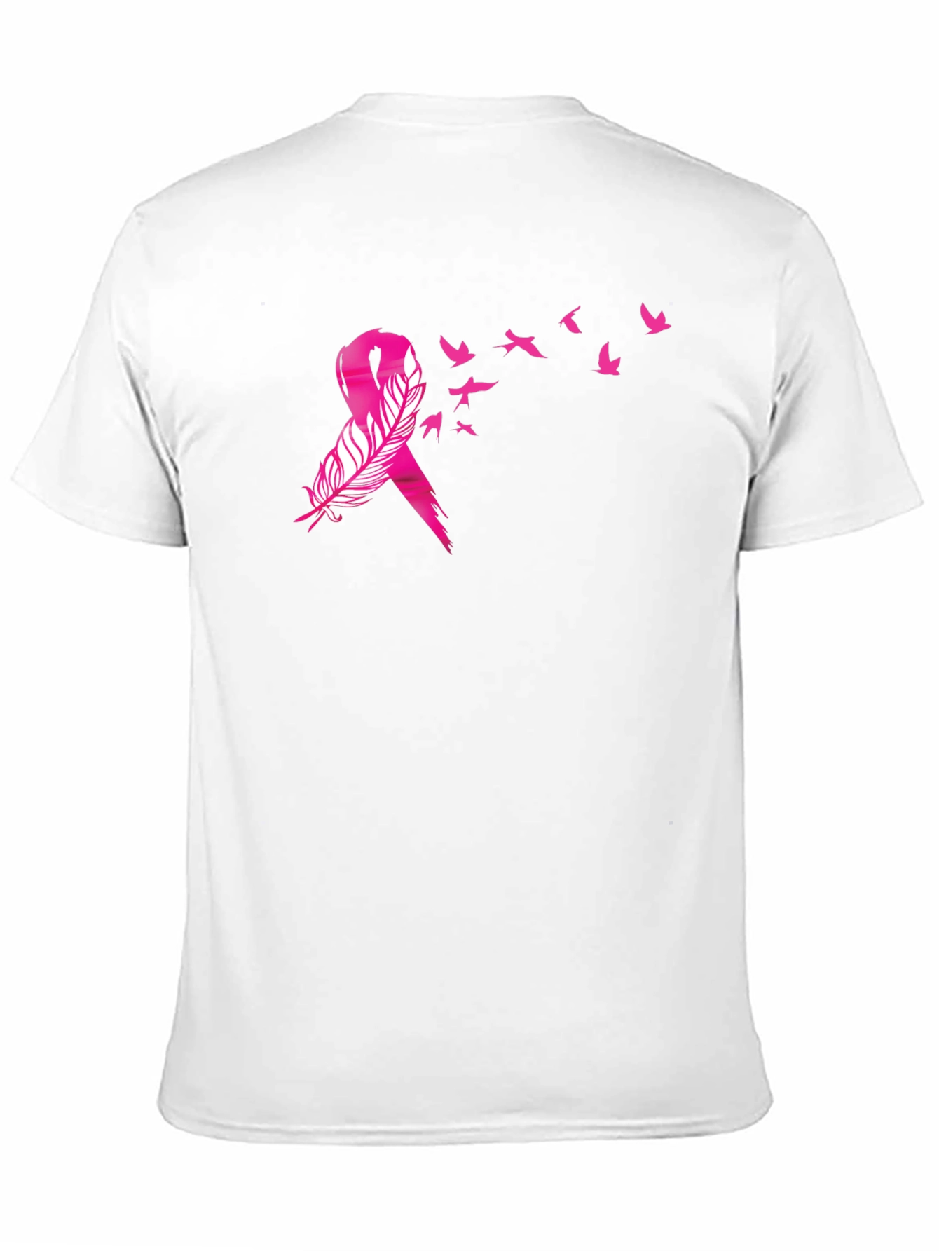 Breast Cancer Awareness Ribbon Bird T-Shirt