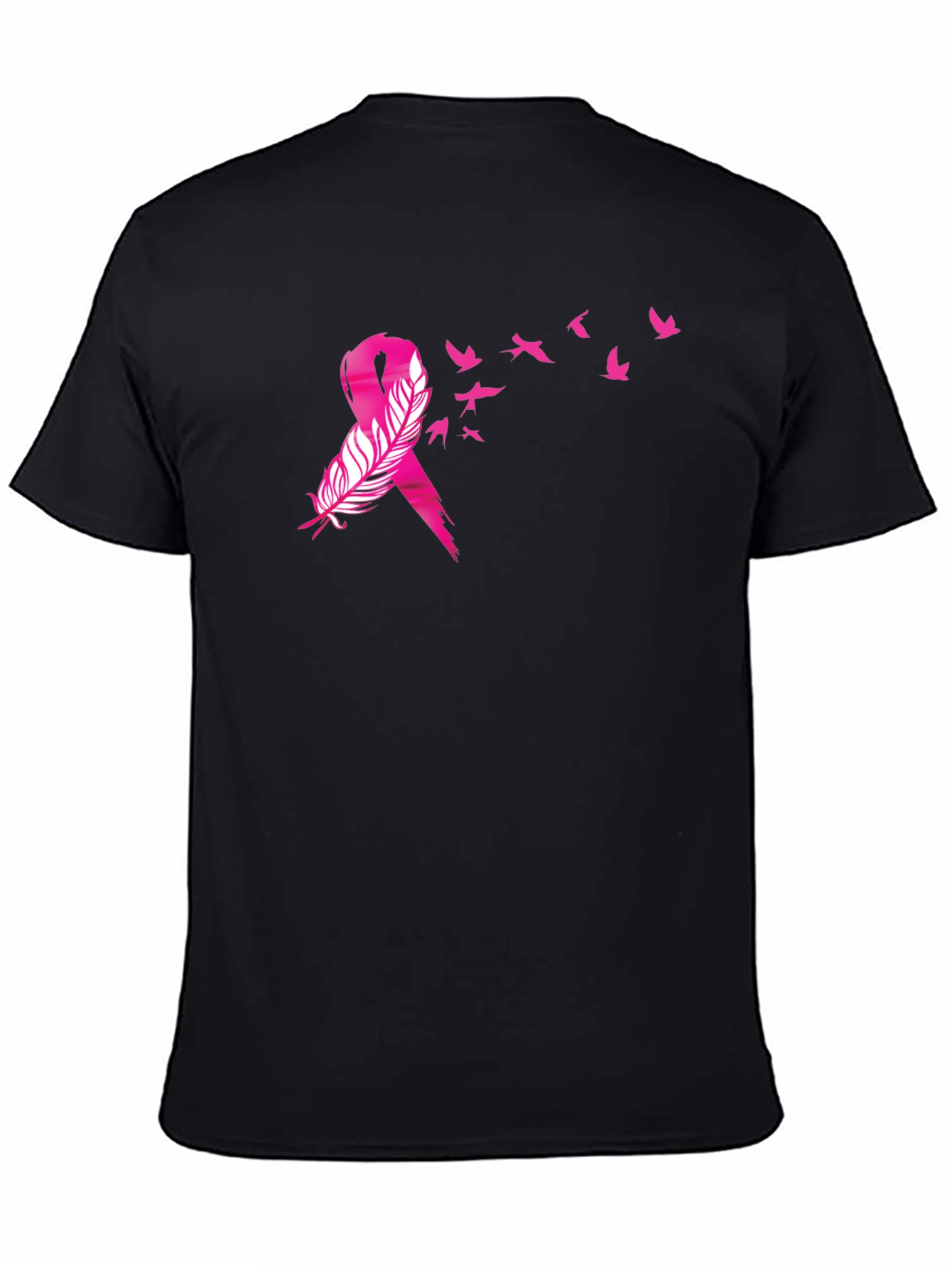 Breast Cancer Awareness Ribbon Bird T-Shirt