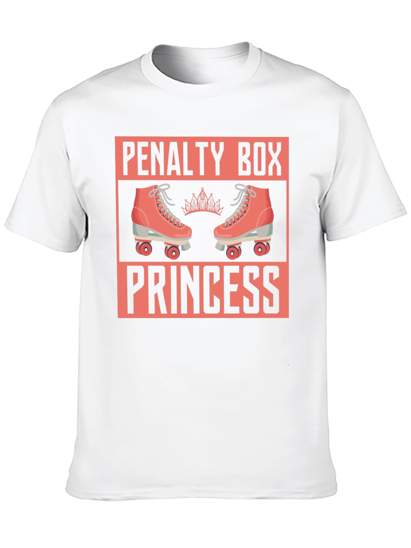 Penalty Box Princess T-Shirt - Roller Derby Tee