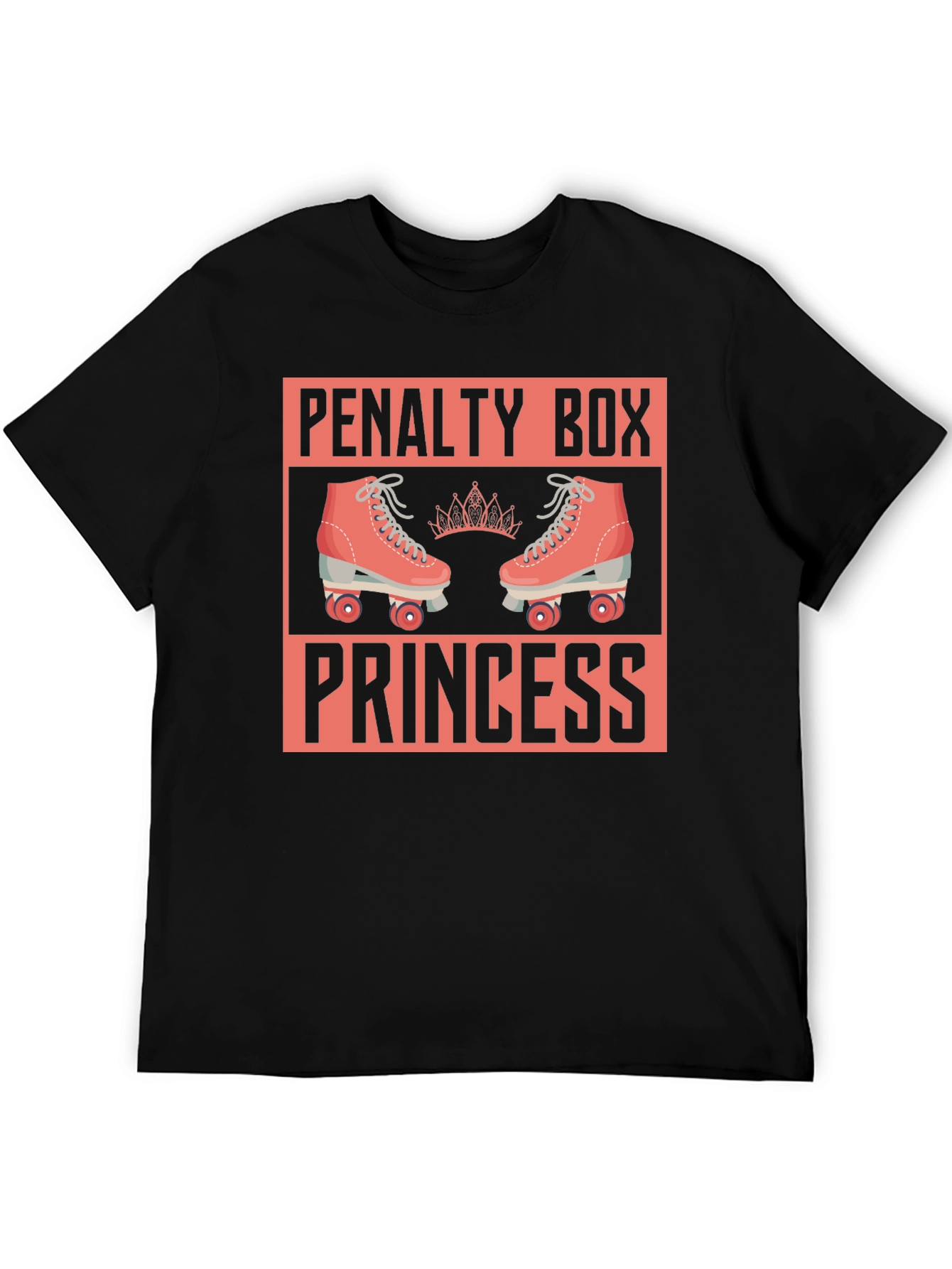 Penalty Box Princess T-Shirt - Roller Derby Tee