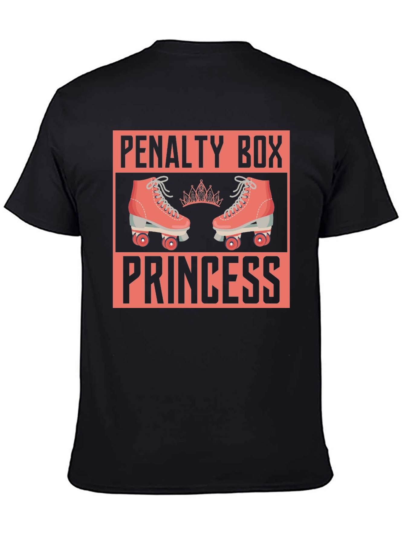 Penalty Box Princess T-Shirt - Roller Derby Tee