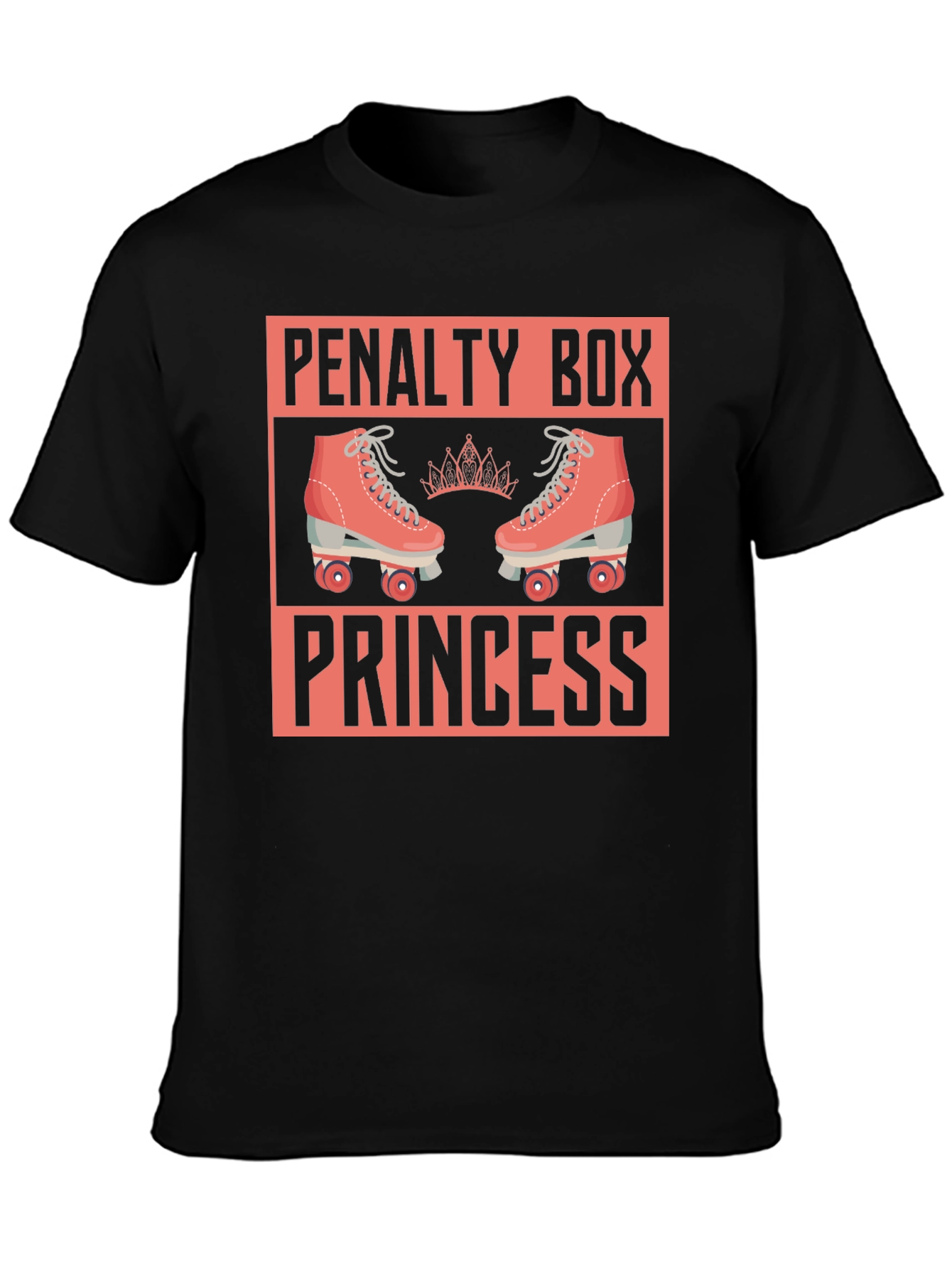 Penalty Box Princess T-Shirt - Roller Derby Tee