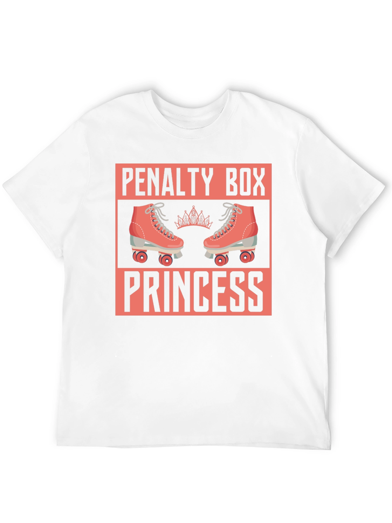 Penalty Box Princess T-Shirt - Roller Derby Tee