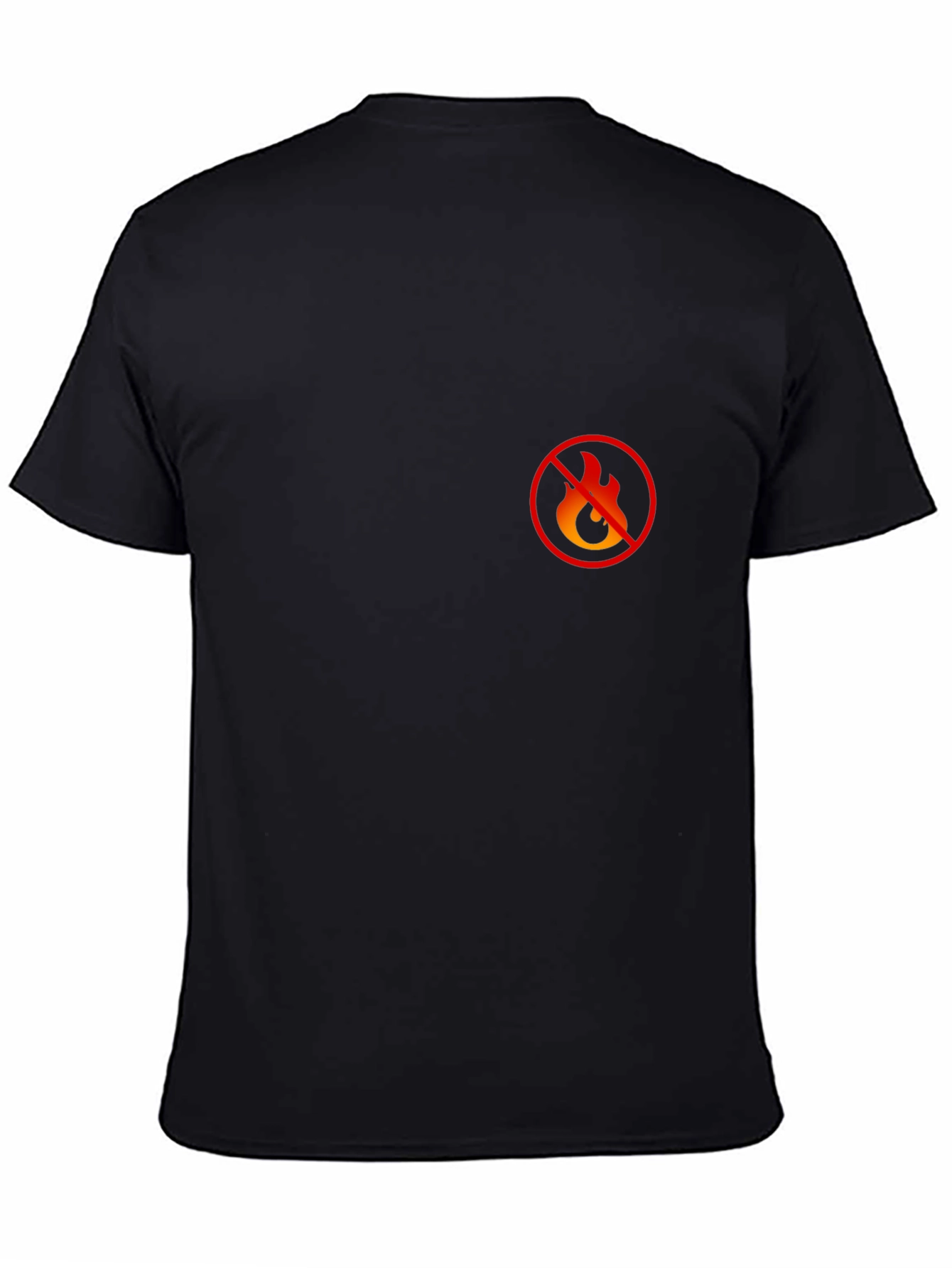 No Hot Takes Black T-Shirt