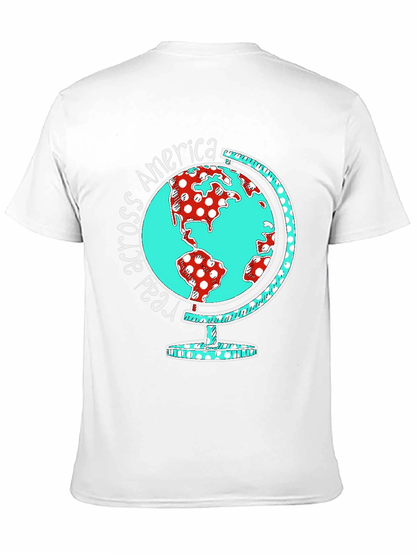 Read Across America Globe Graphic Tee
