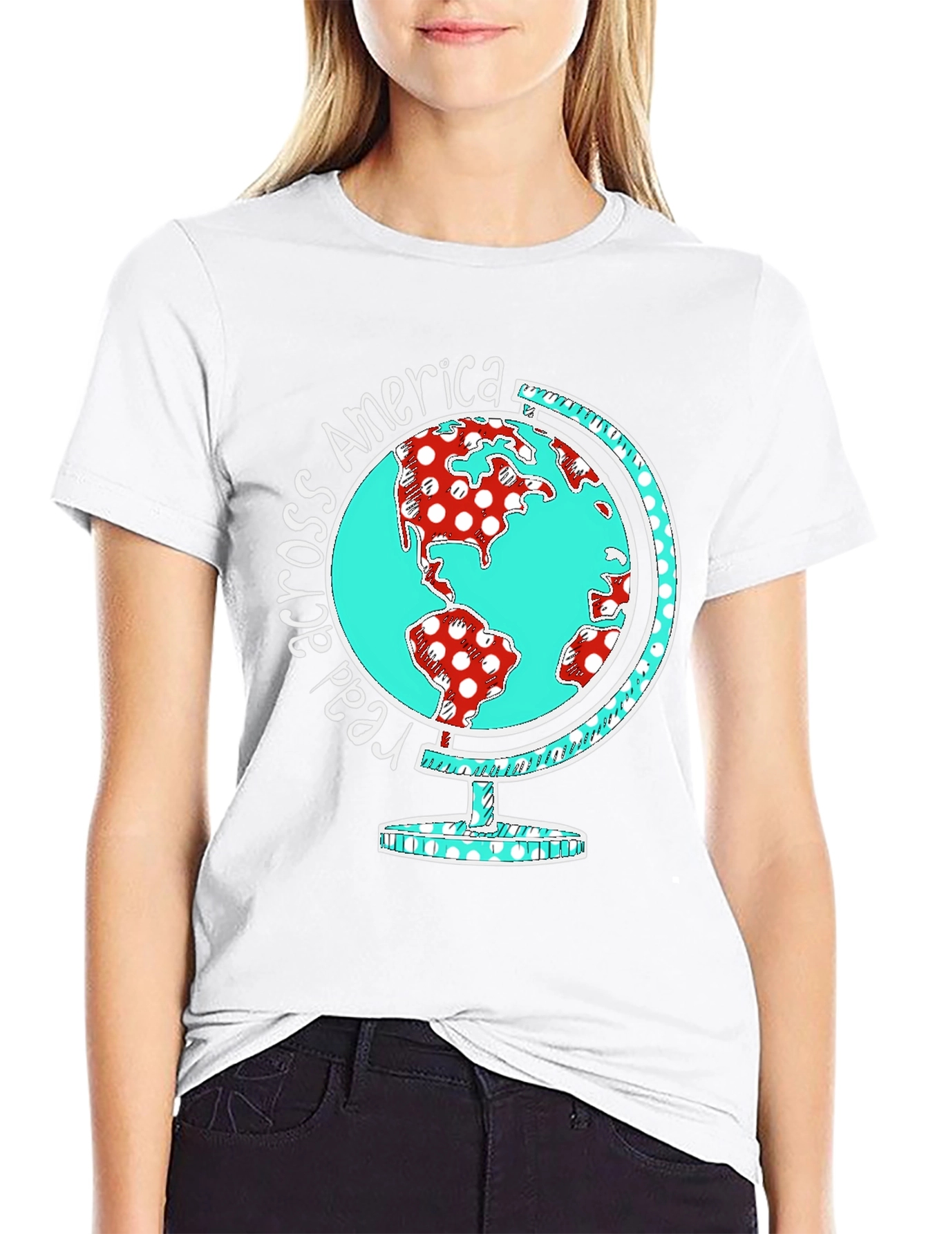 Read Across America Globe Graphic Tee