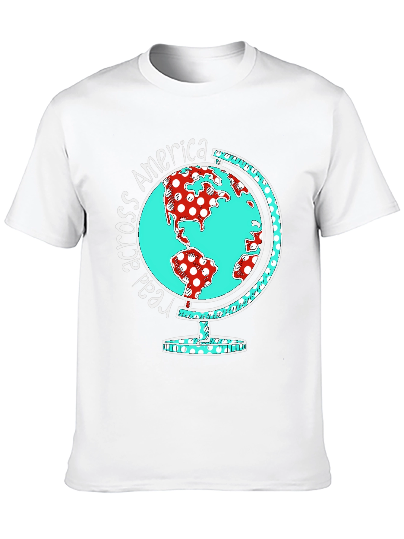Read Across America Globe Graphic Tee