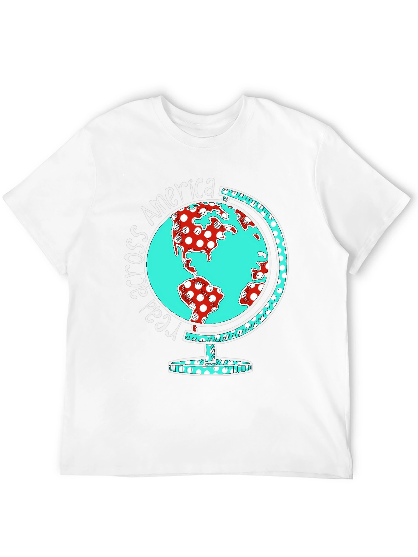 Read Across America Globe Graphic Tee