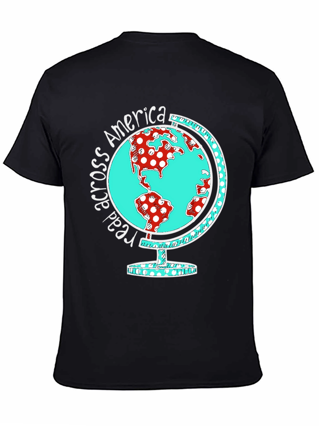 Read Across America Globe Graphic Tee