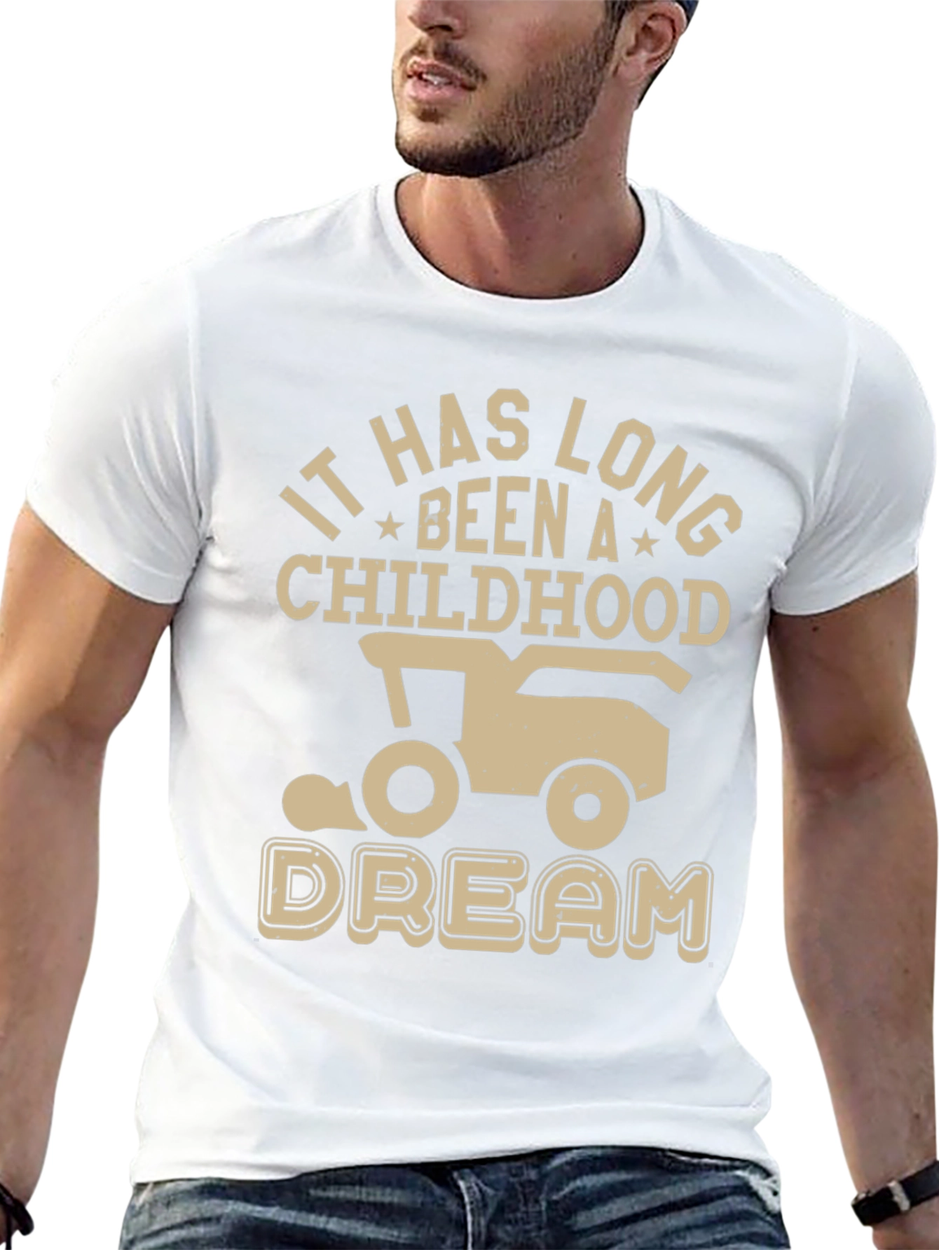 Childhood Dream Tractor T-Shirt