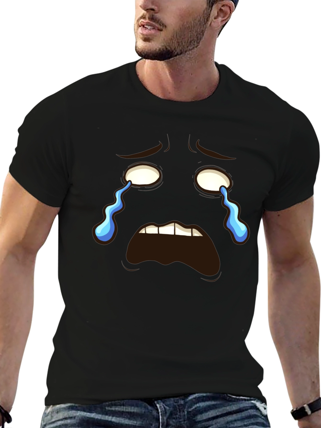 Crying Emoji T-Shirt - Express Yourself