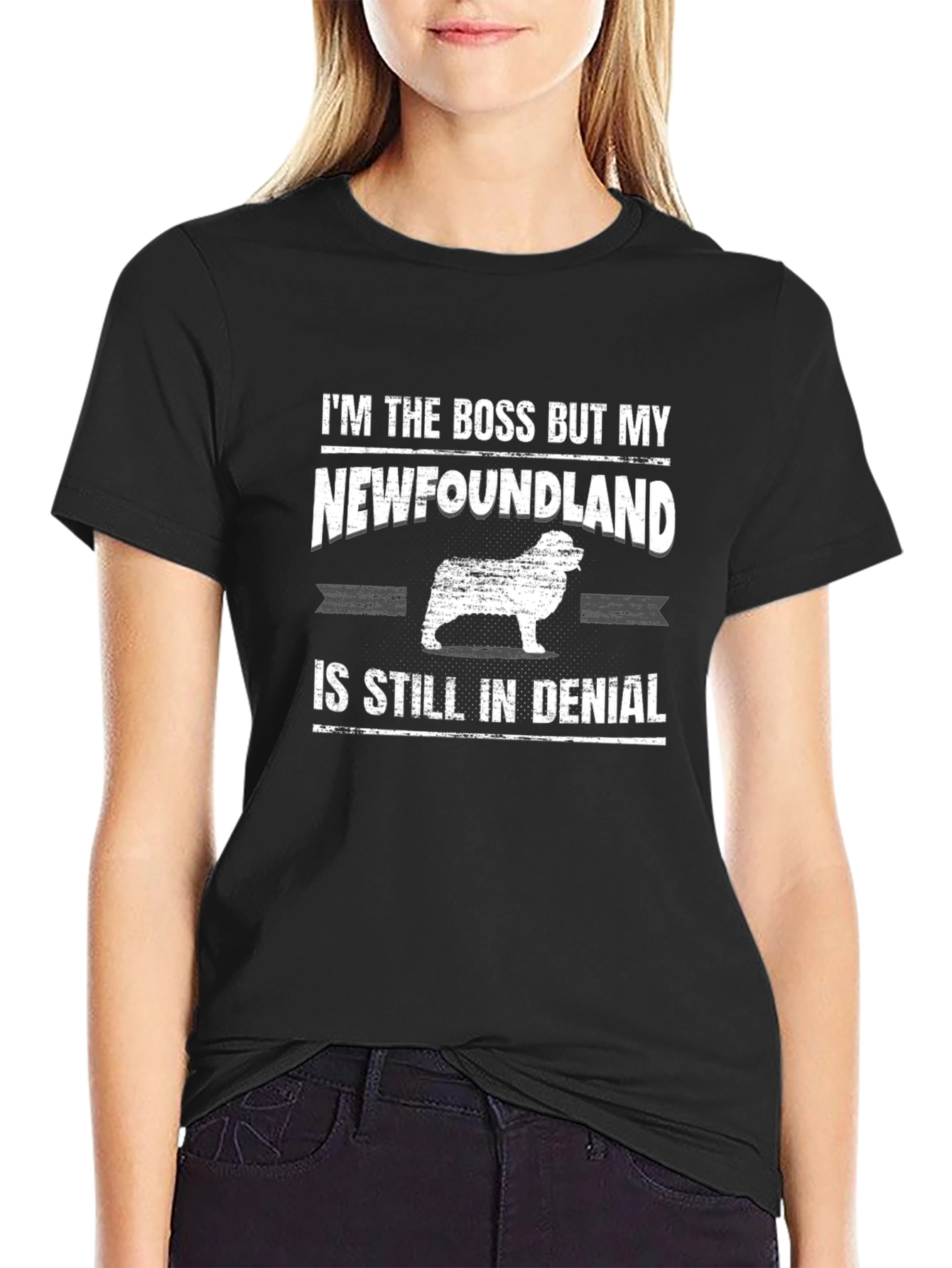 Newfoundland Dog Boss T-Shirt Pet Lover Tee