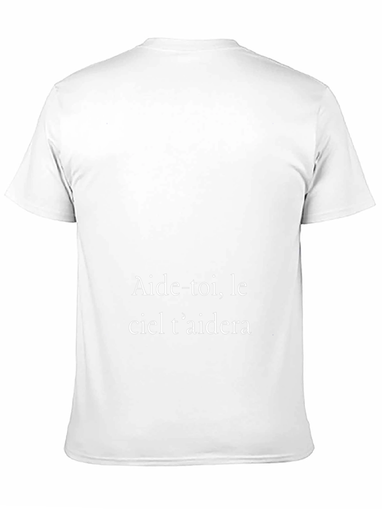 Aide-toi le ciel taidera Black T-Shirt