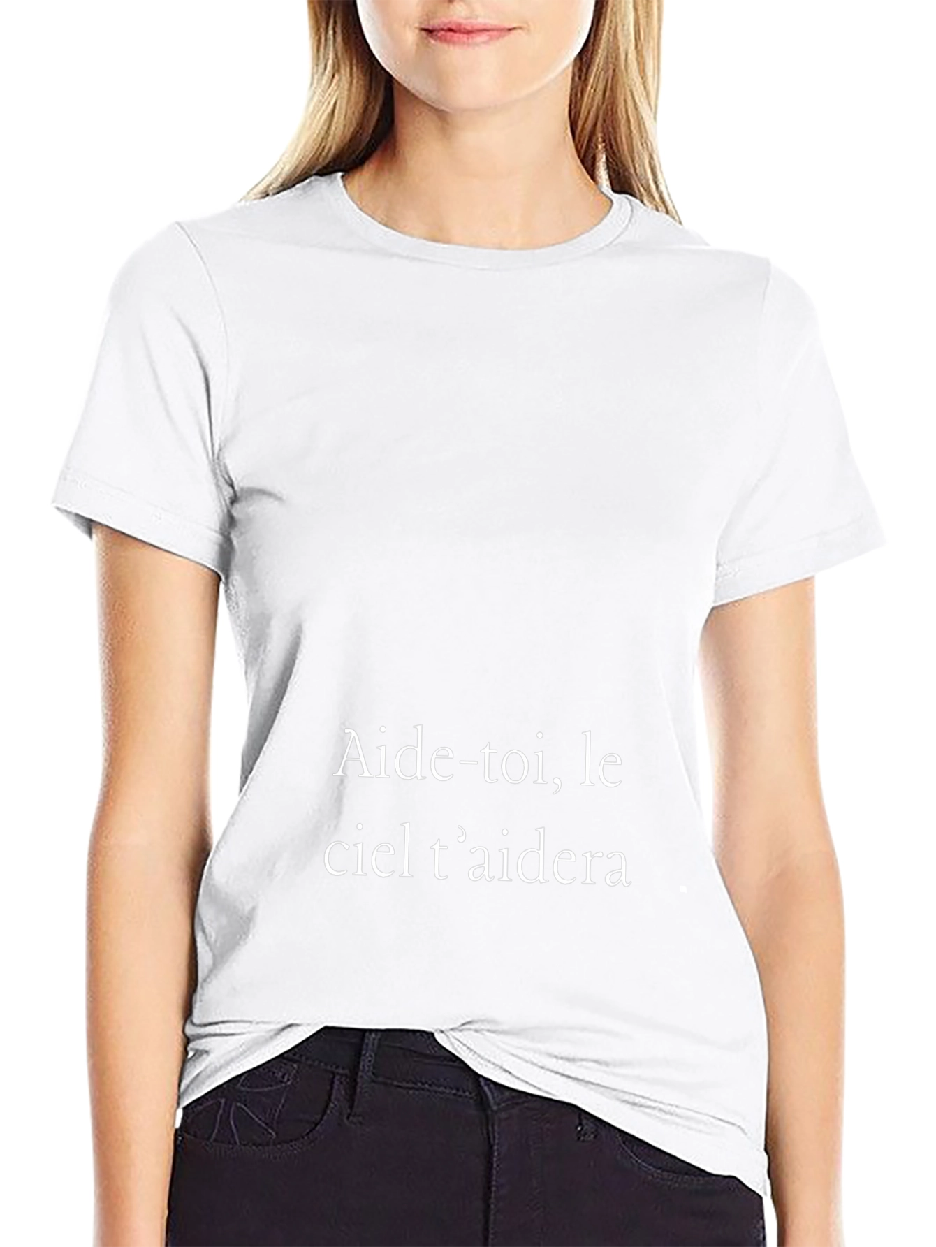 Aide-toi le ciel taidera Black T-Shirt