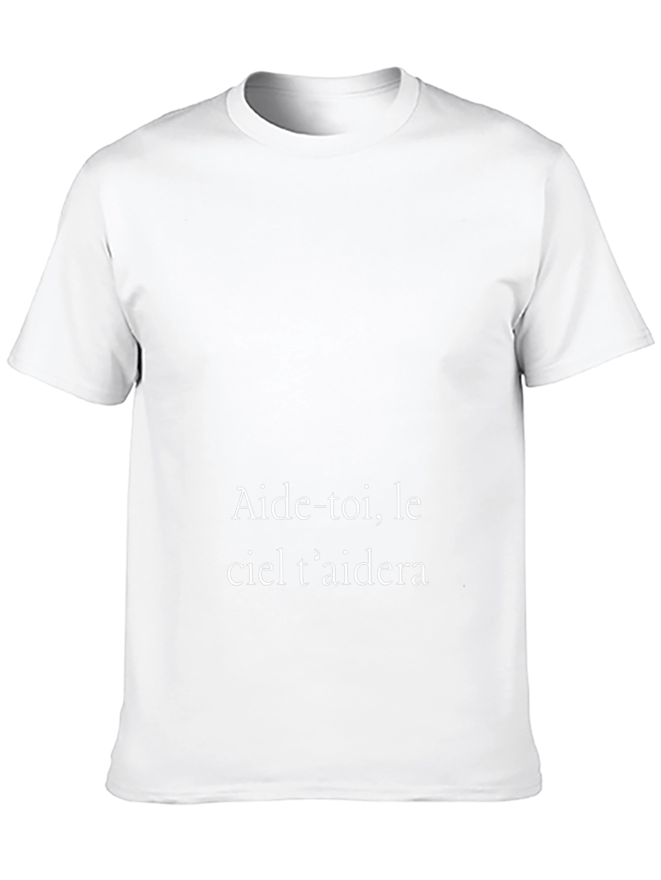 Aide-toi le ciel taidera Black T-Shirt
