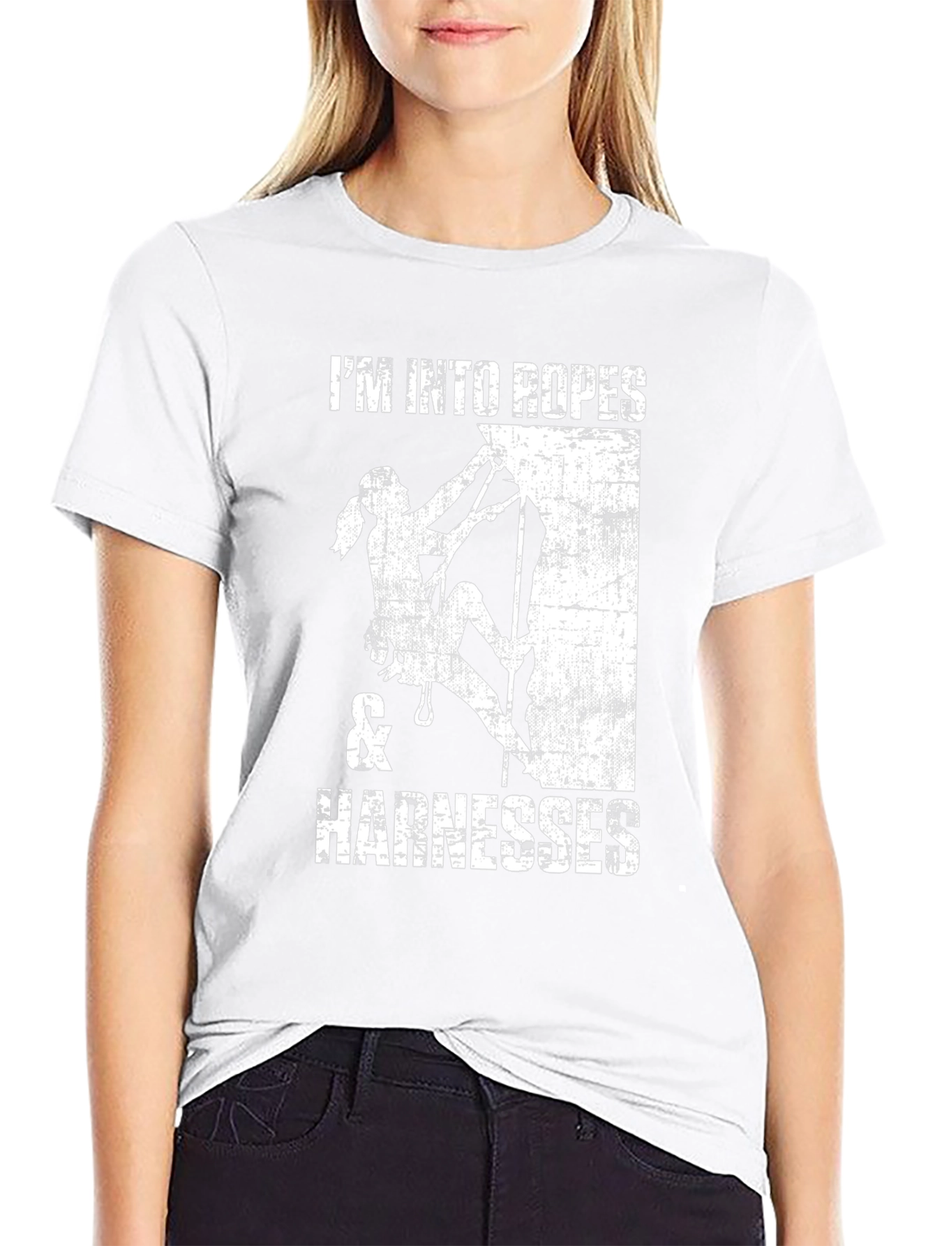 Im Into Ropes & Harnesses Climbing T-Shirt