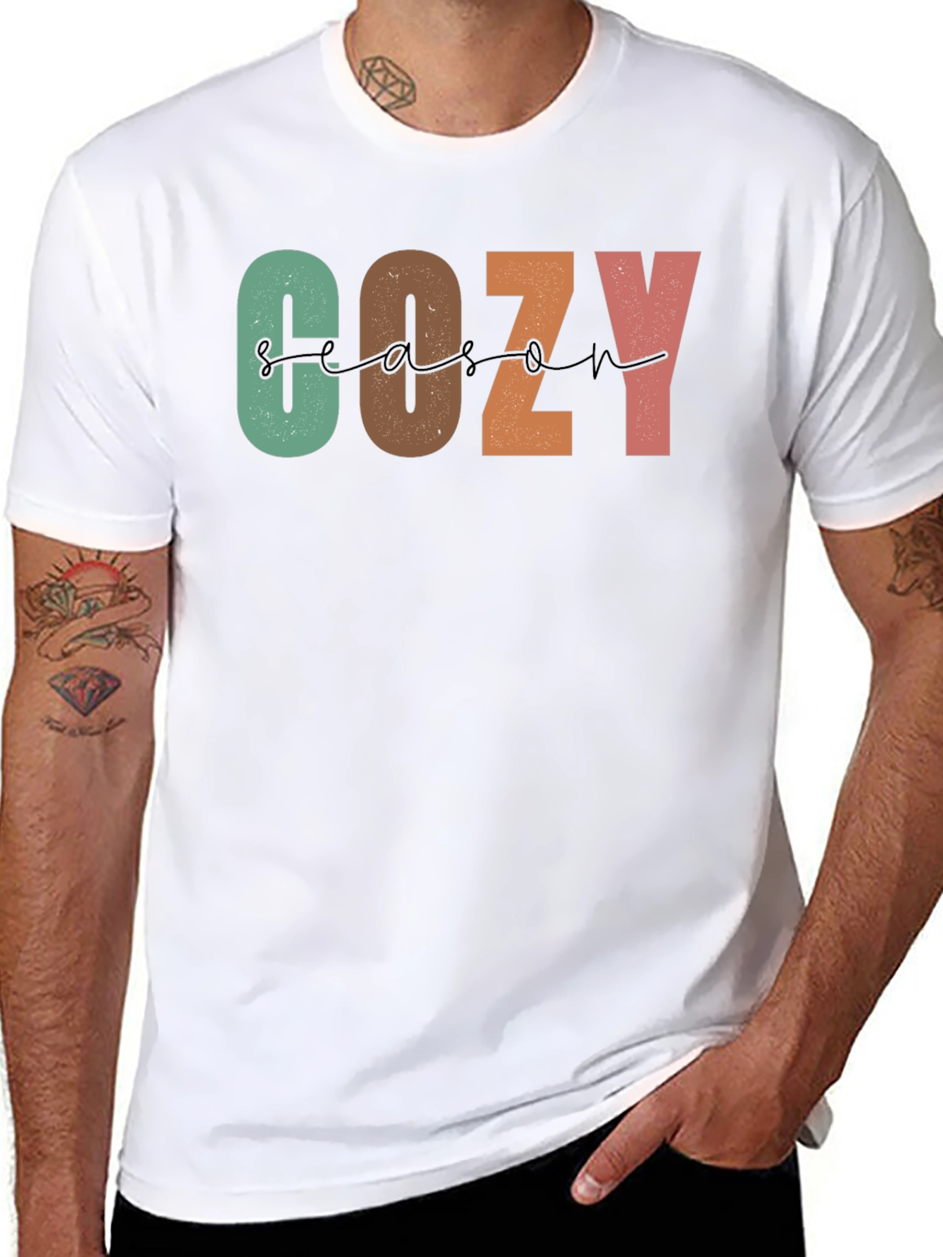Cozy Season Graphic Tee - Stylish Comfort