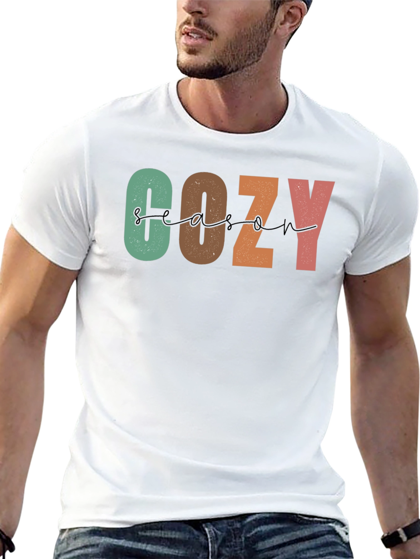 Cozy Season Graphic Tee - Stylish Comfort