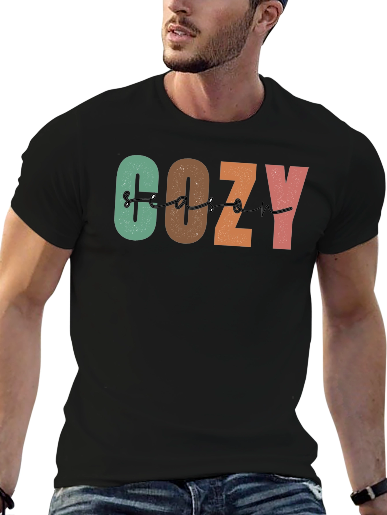 Cozy Season Graphic Tee - Stylish Comfort
