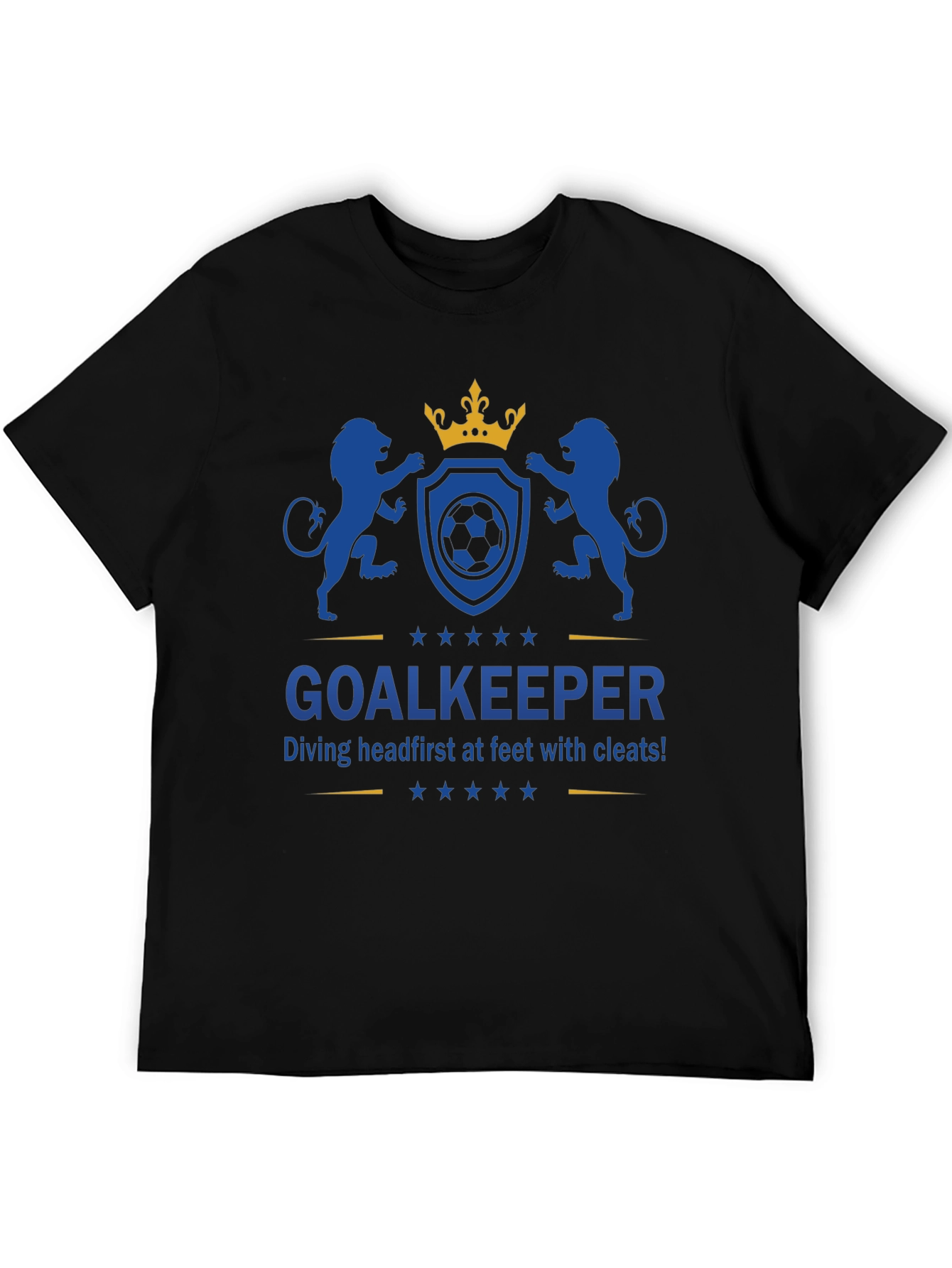 Goalkeeper Soccer Graphic Tee - Dive First!
