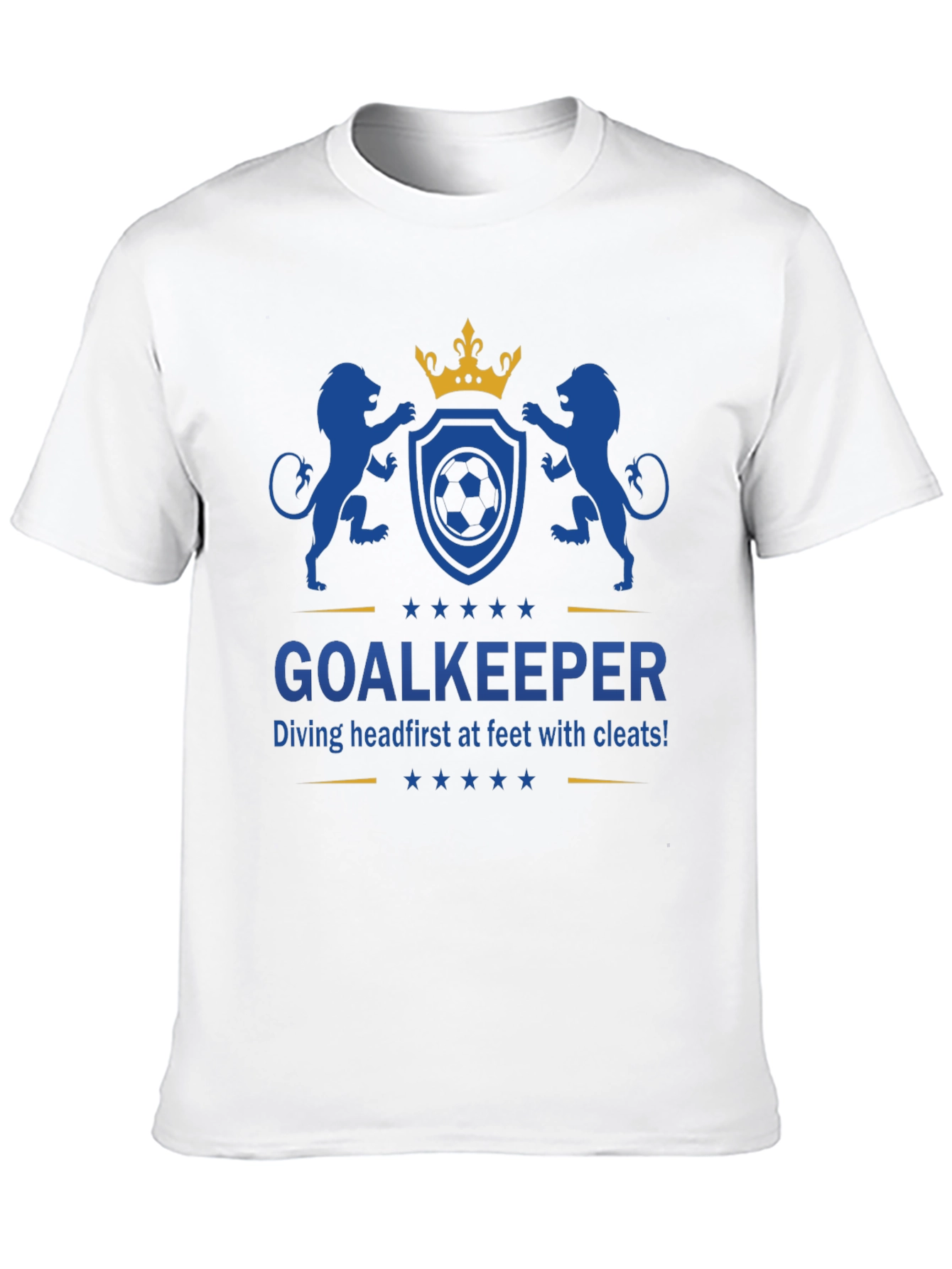 Goalkeeper Soccer Graphic Tee - Dive First!