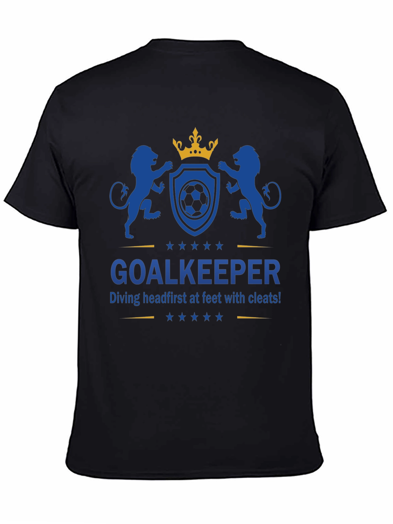 Goalkeeper Soccer Graphic Tee - Dive First!