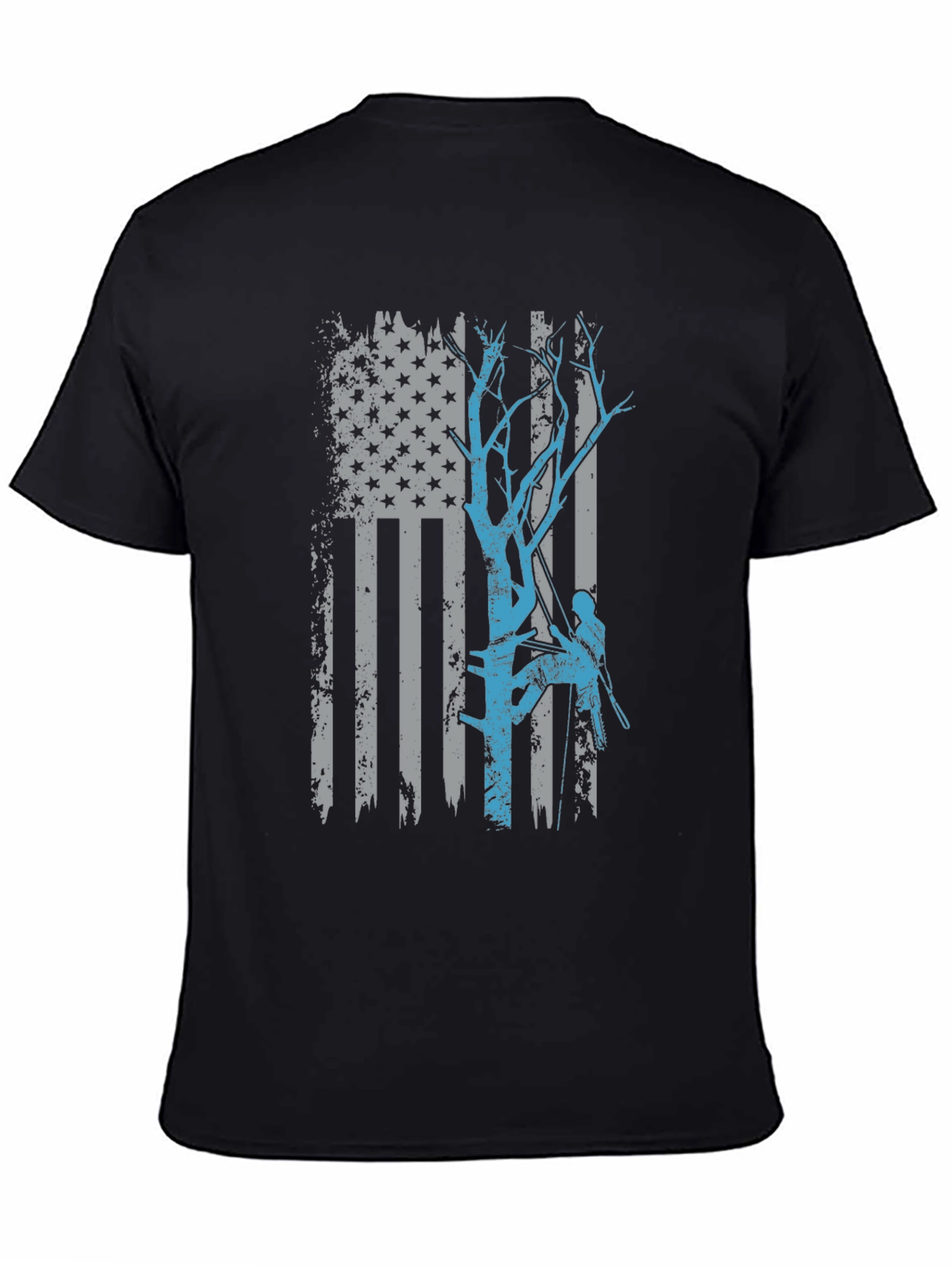 Arborist American Flag T-Shirt