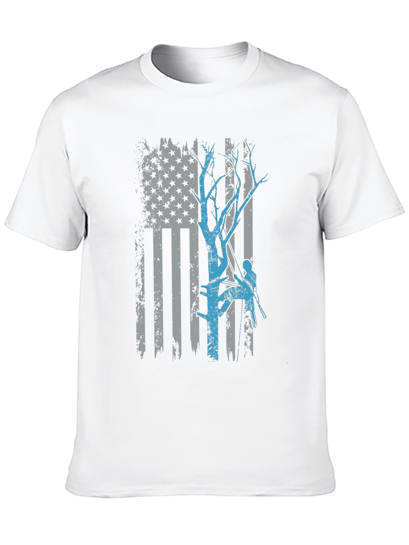 Arborist American Flag T-Shirt