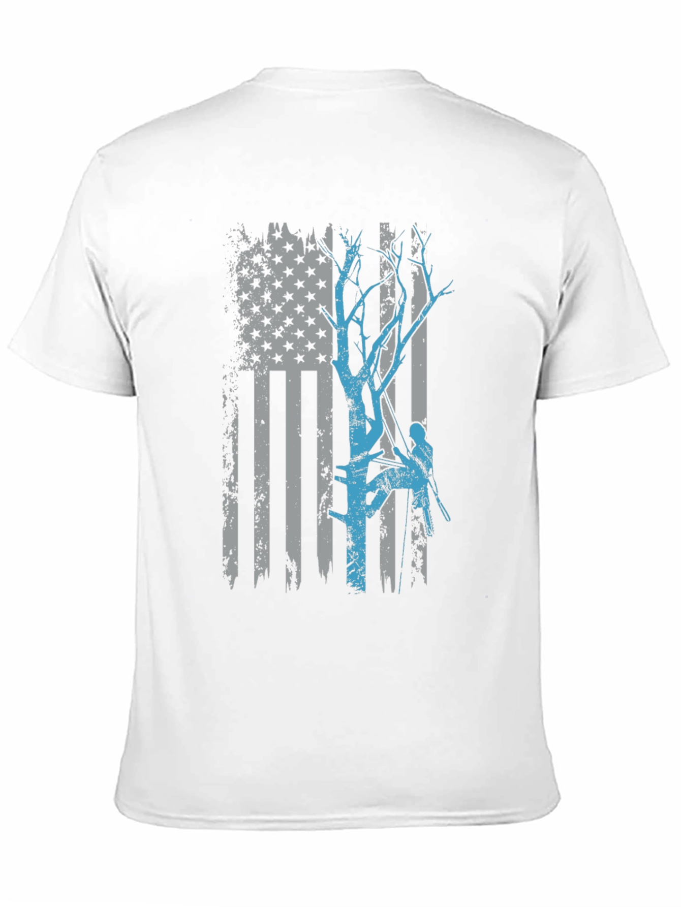 Arborist American Flag T-Shirt