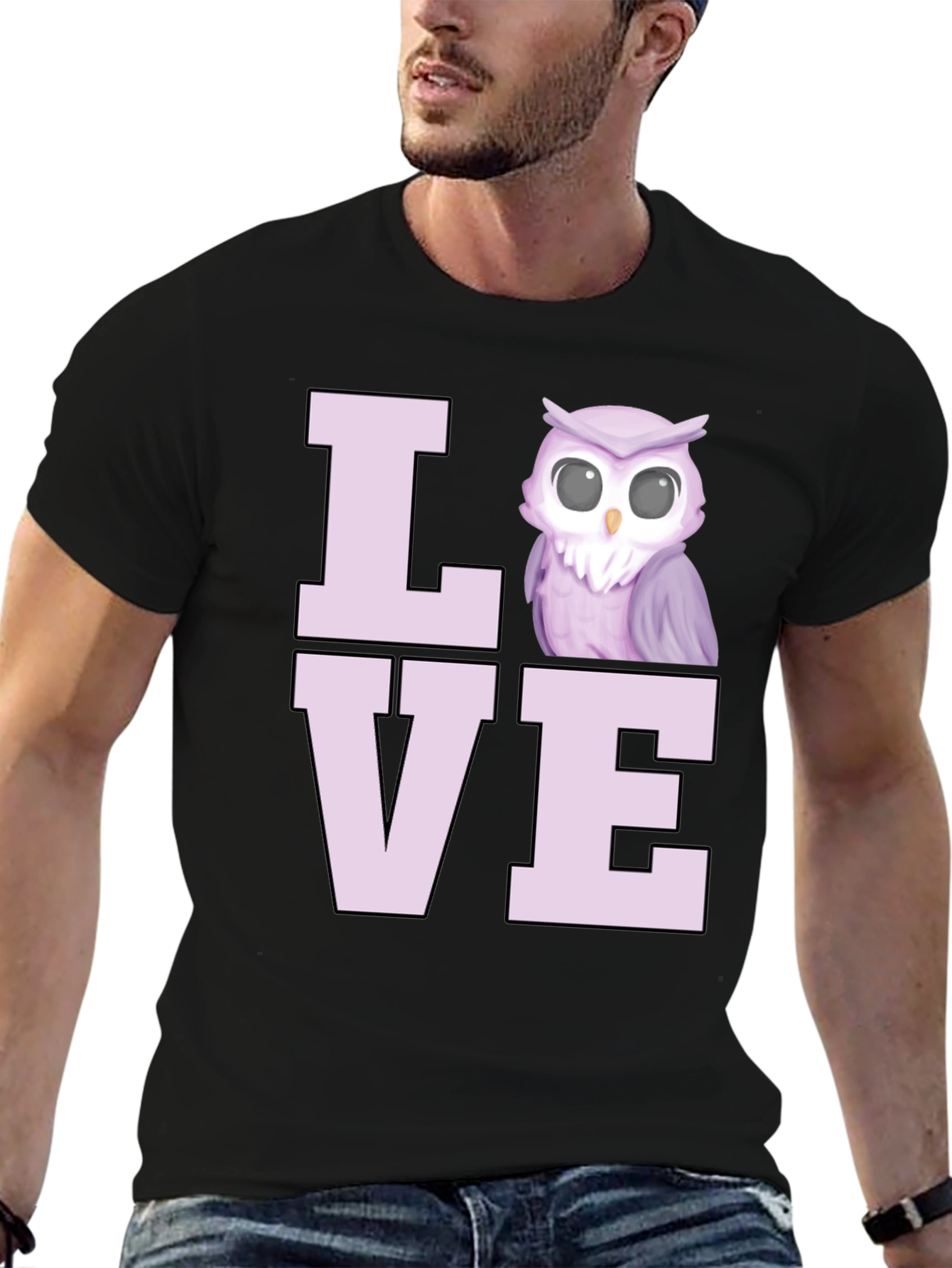 Owl Love T-Shirt - Cute Bird Lover Tee