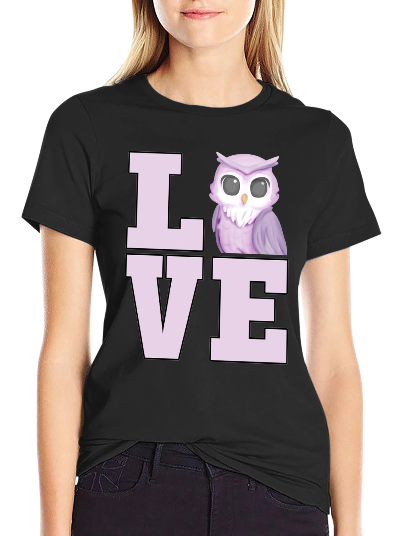 Owl Love T-Shirt - Cute Bird Lover Tee