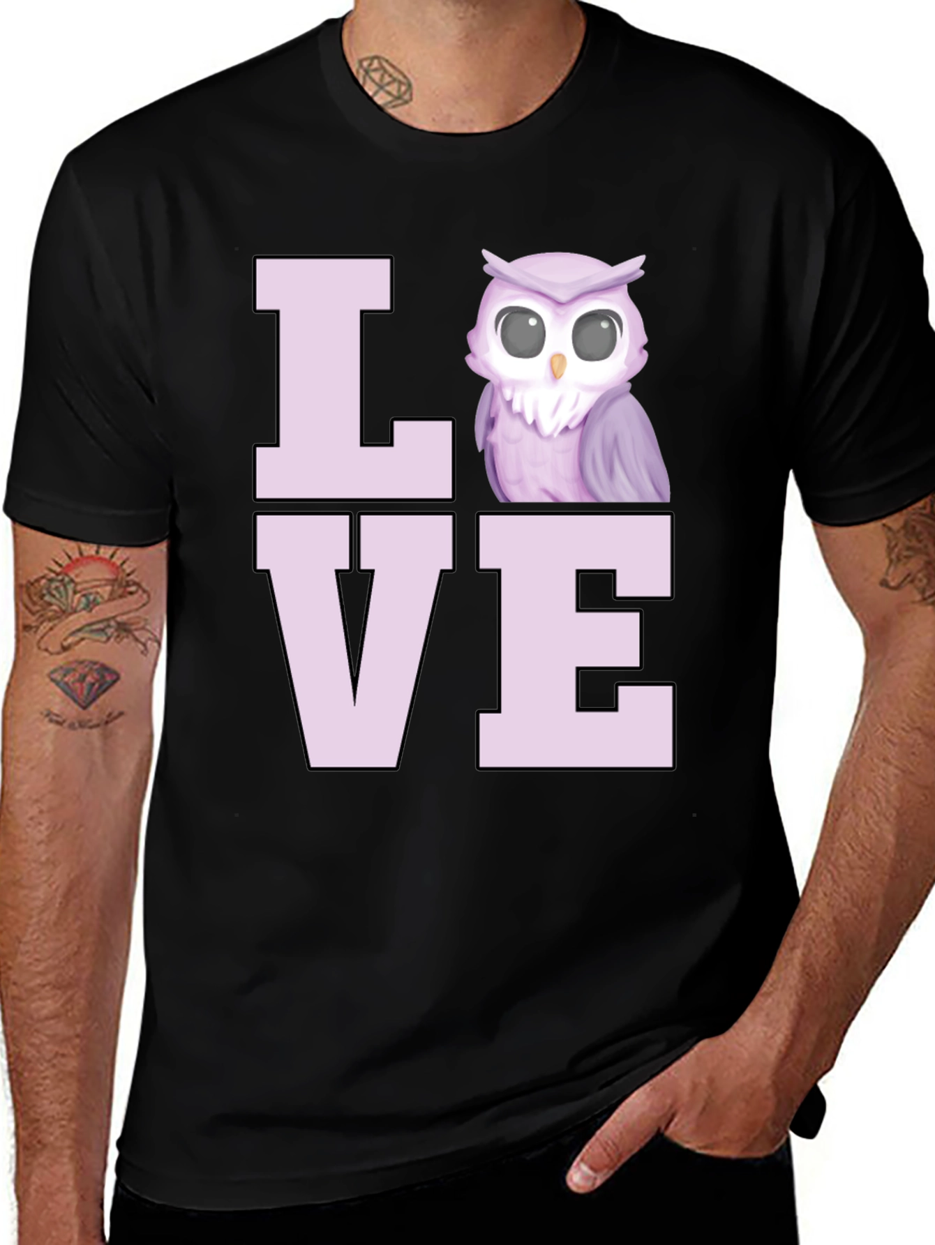 Owl Love T-Shirt - Cute Bird Lover Tee