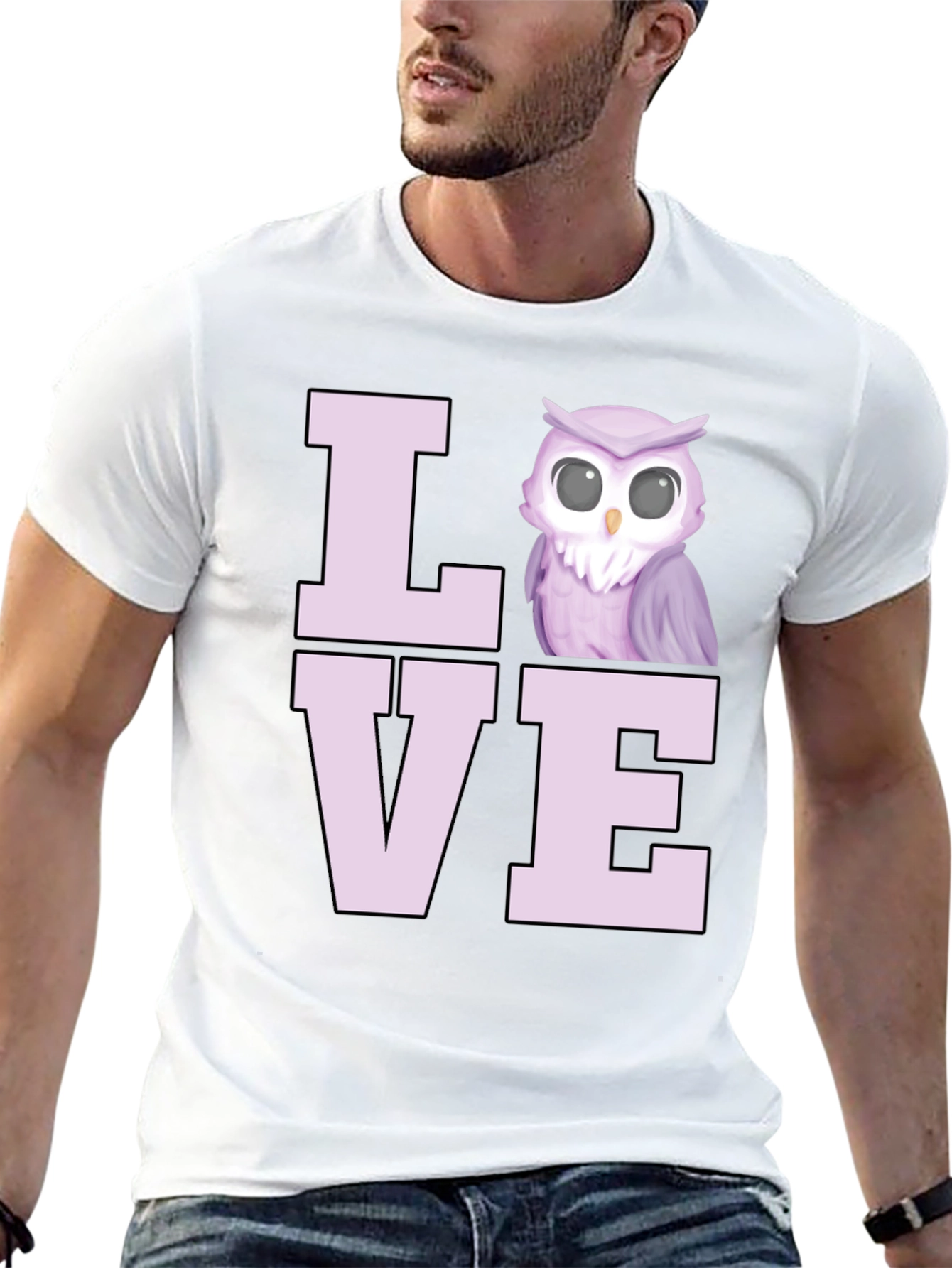 Owl Love T-Shirt - Cute Bird Lover Tee