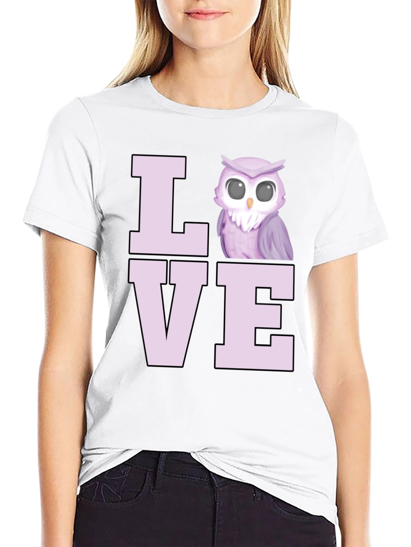 Owl Love T-Shirt - Cute Bird Lover Tee