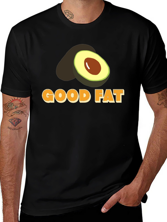 Good Fat Avocado Graphic T-Shirt