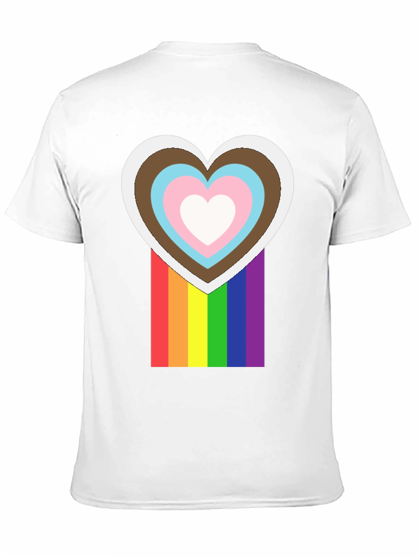 Pride Heart T-Shirt - Inclusive Love