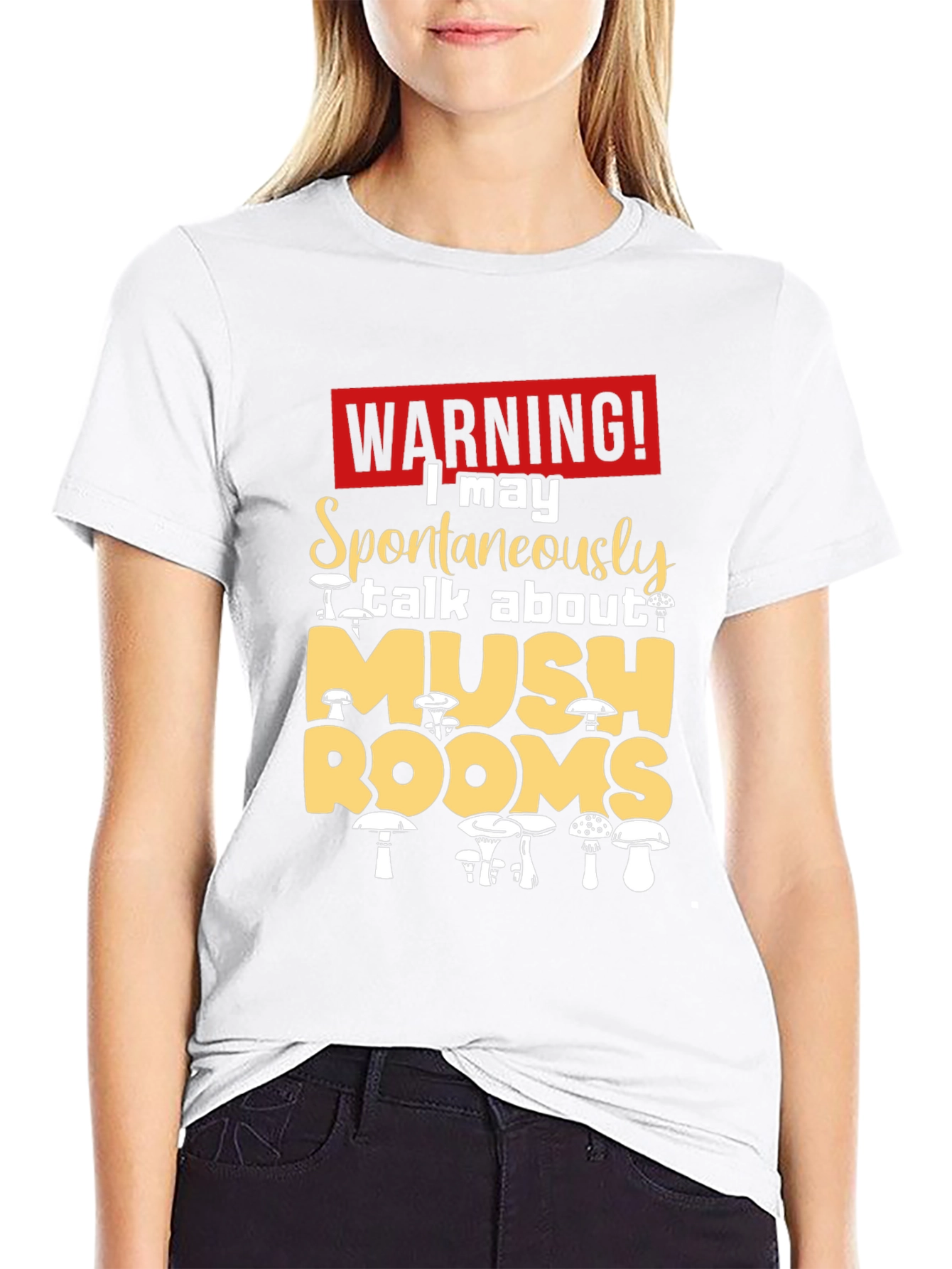 Mushroom Lovers Warning T-Shirt