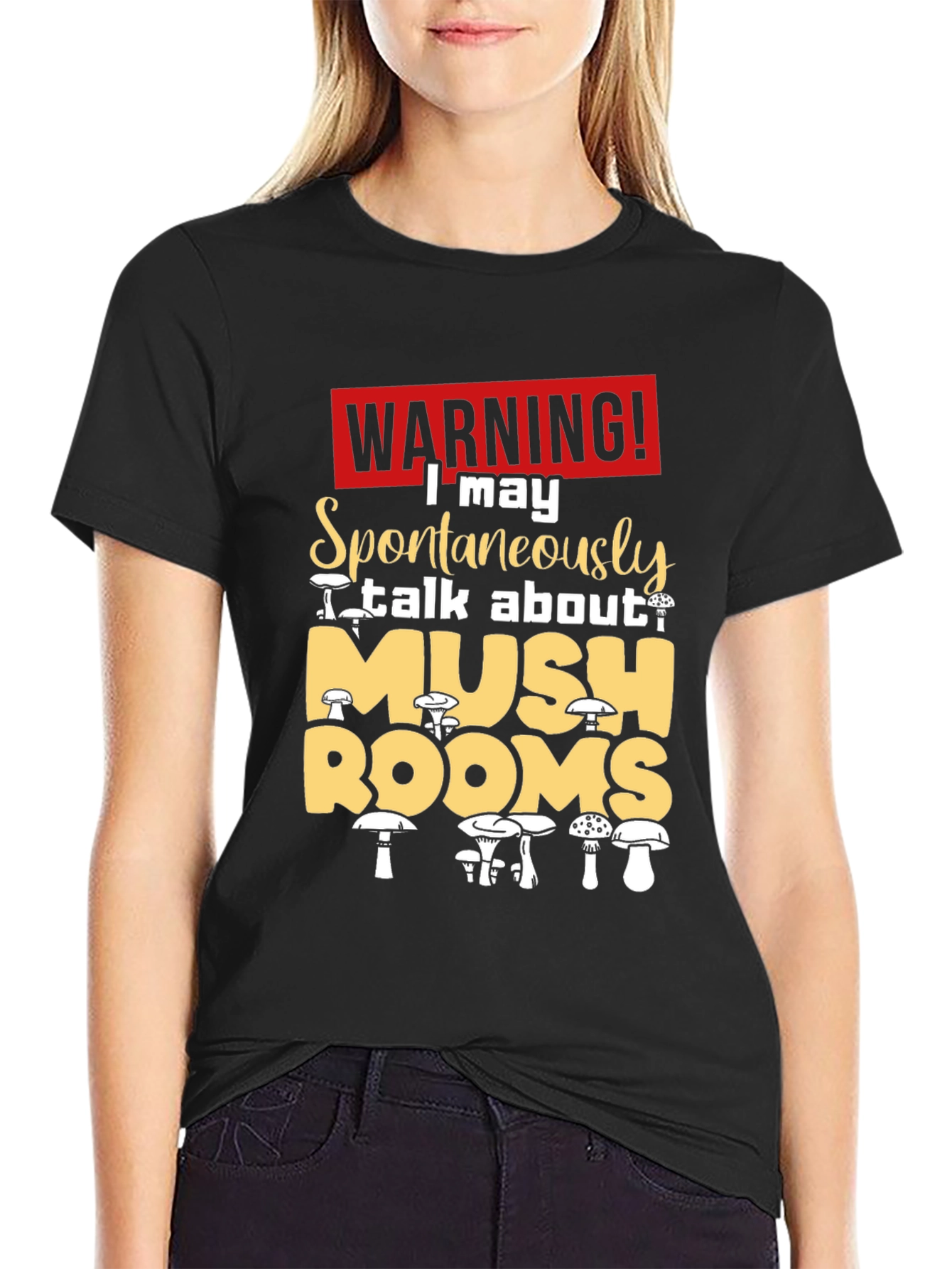 Mushroom Lovers Warning T-Shirt