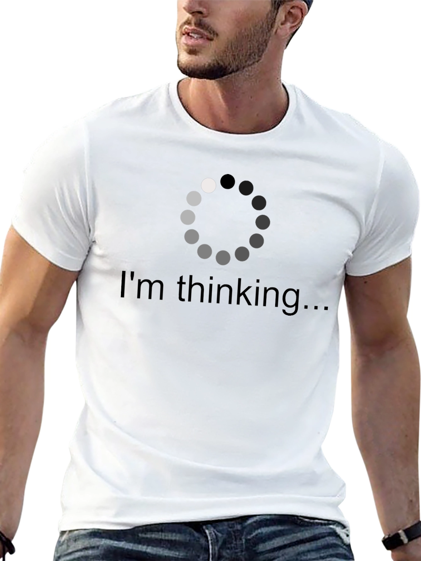 Im Thinking T-Shirt - Loading Brain Tee
