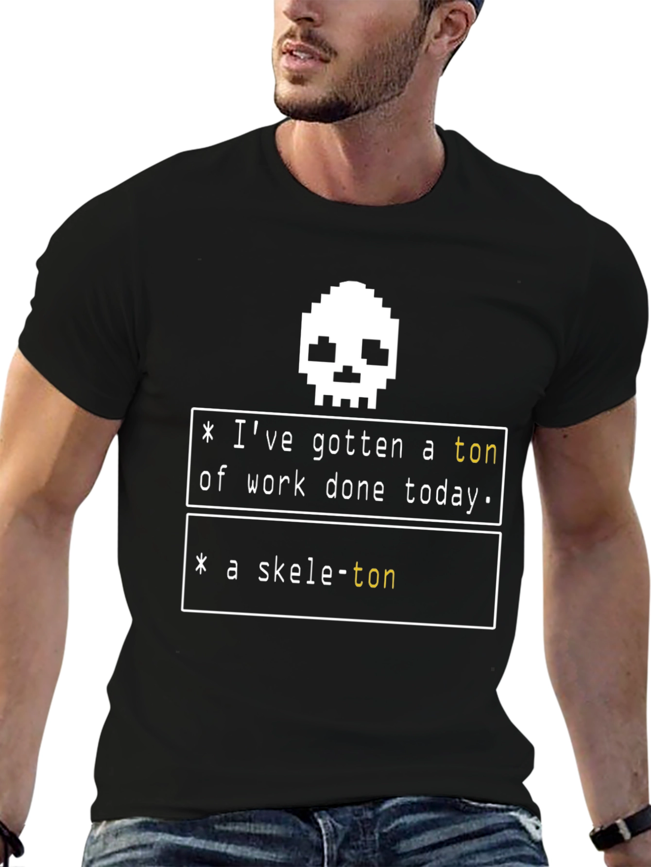 Skele-ton Pun Graphic Tee