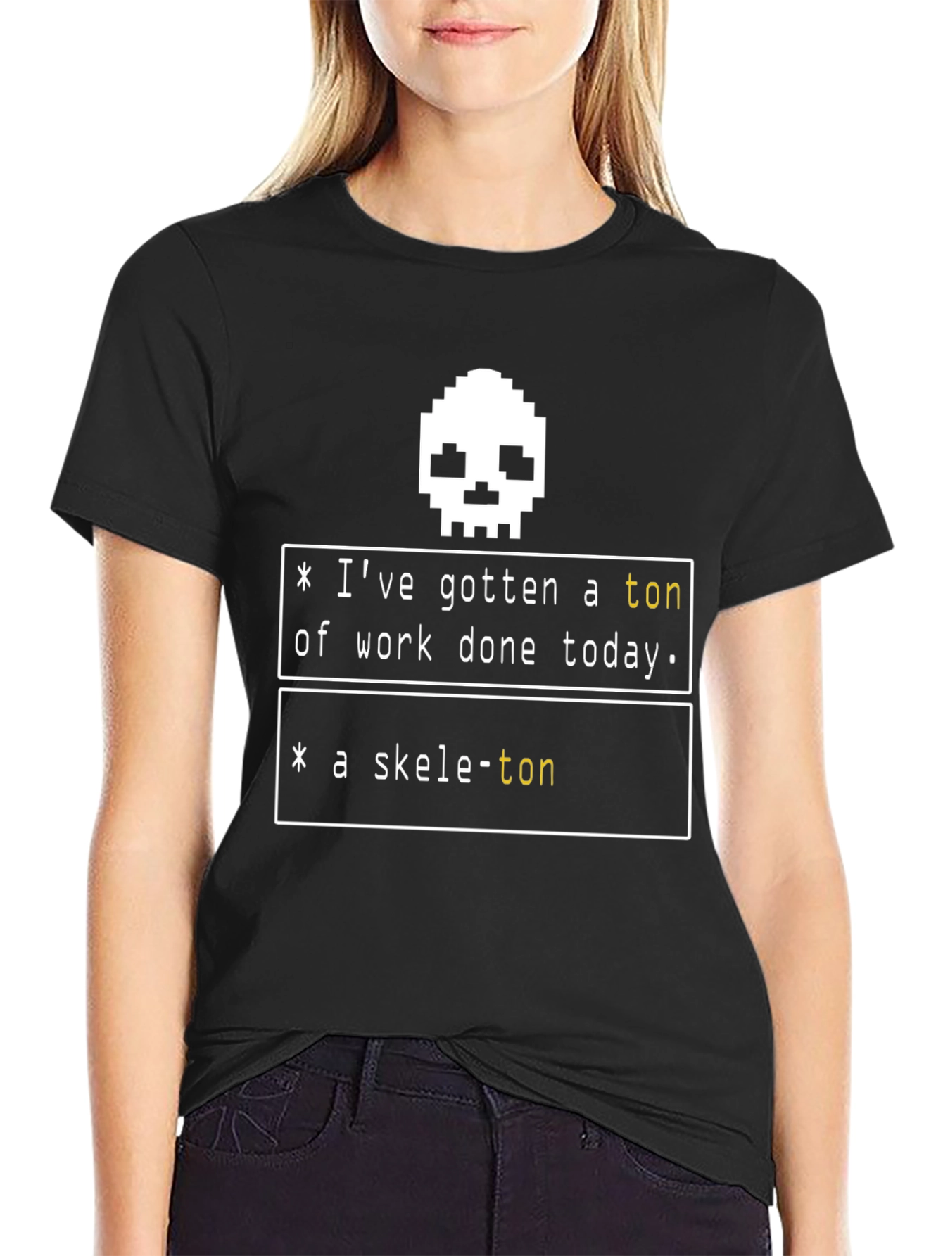 Skele-ton Pun Graphic Tee