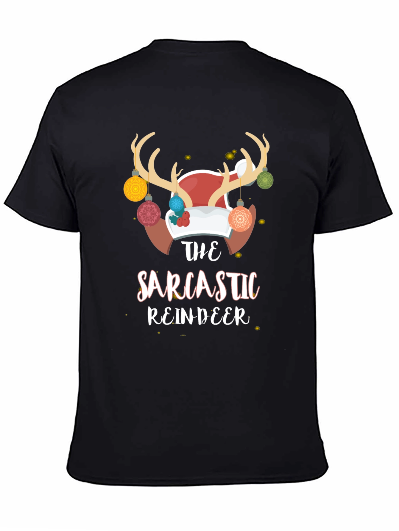 Sarcastic Reindeer Holiday T-Shirt