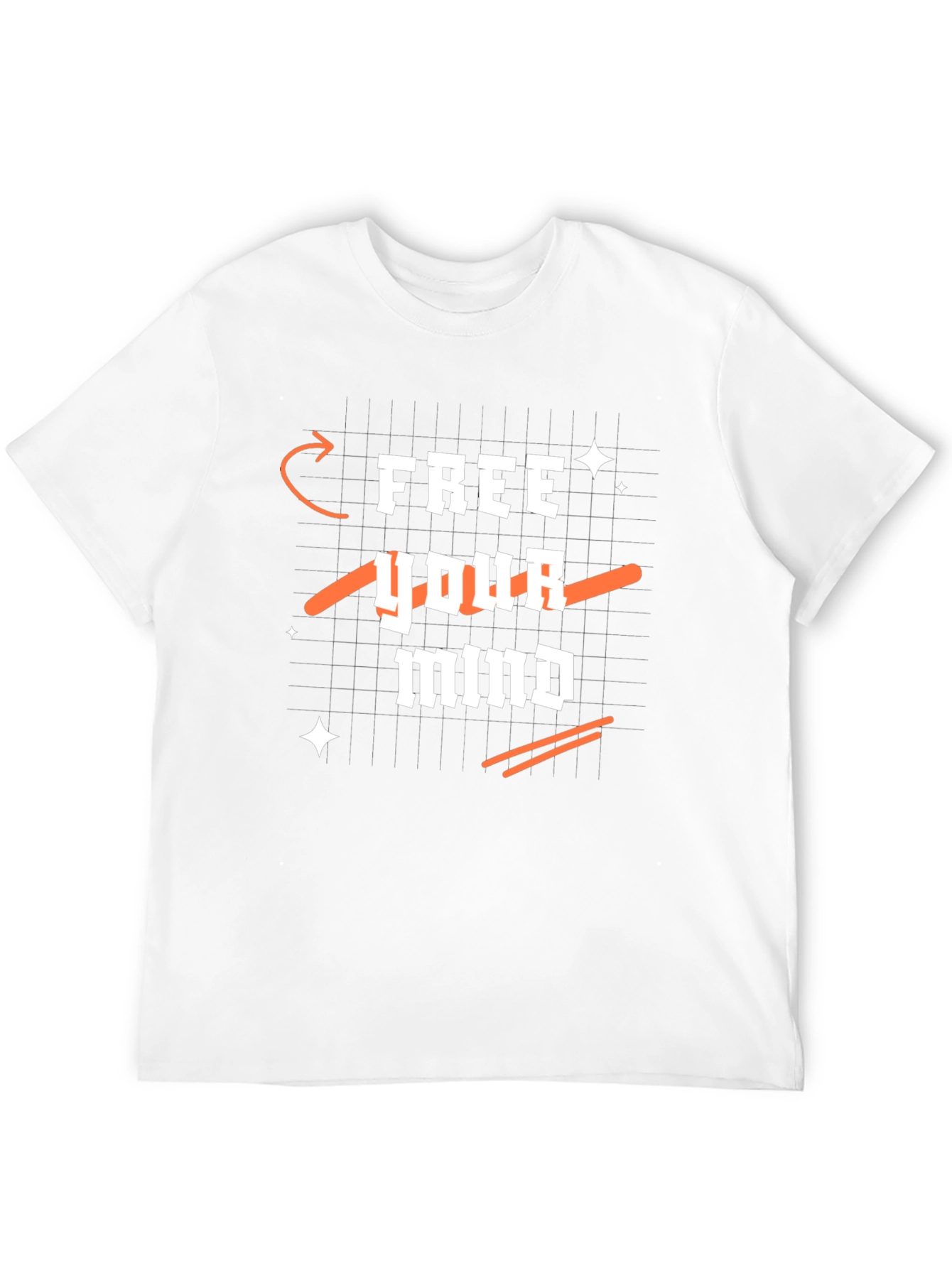 Free Your Mind Black Graphic Tee