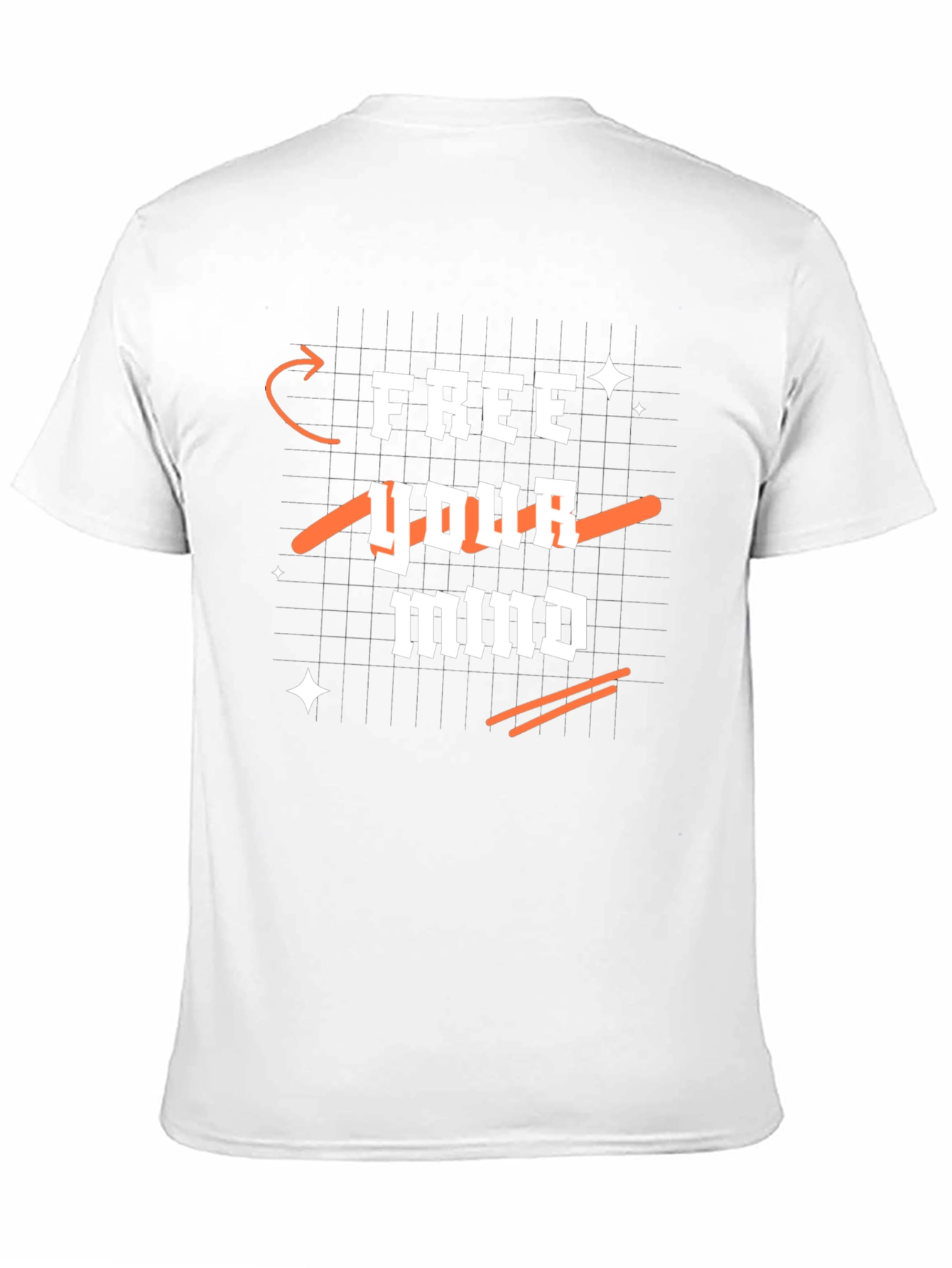 Free Your Mind Black Graphic Tee