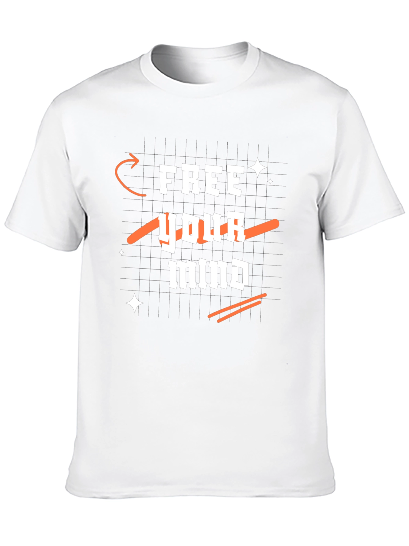 Free Your Mind Black Graphic Tee