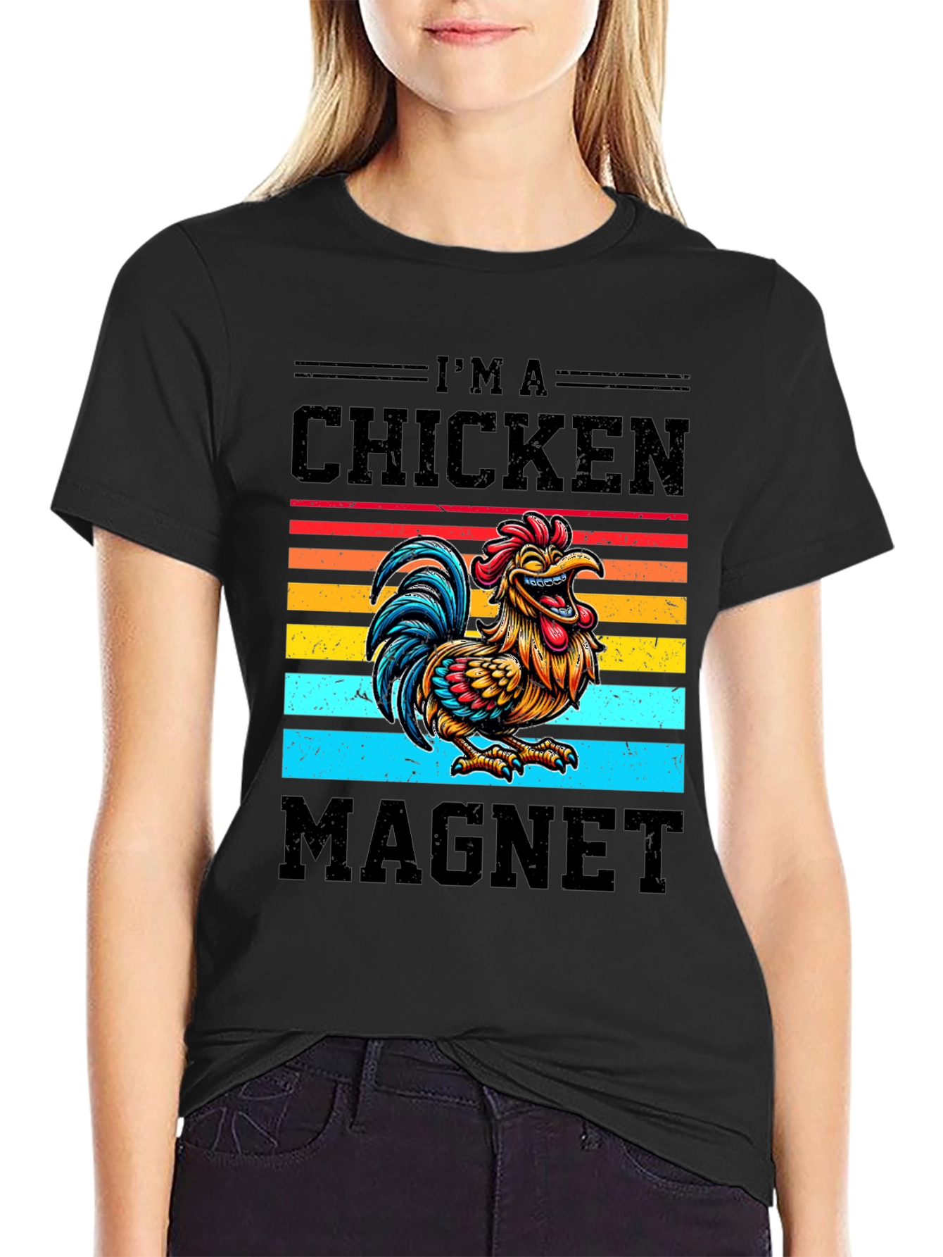 Chicken Magnet Graphic Tee